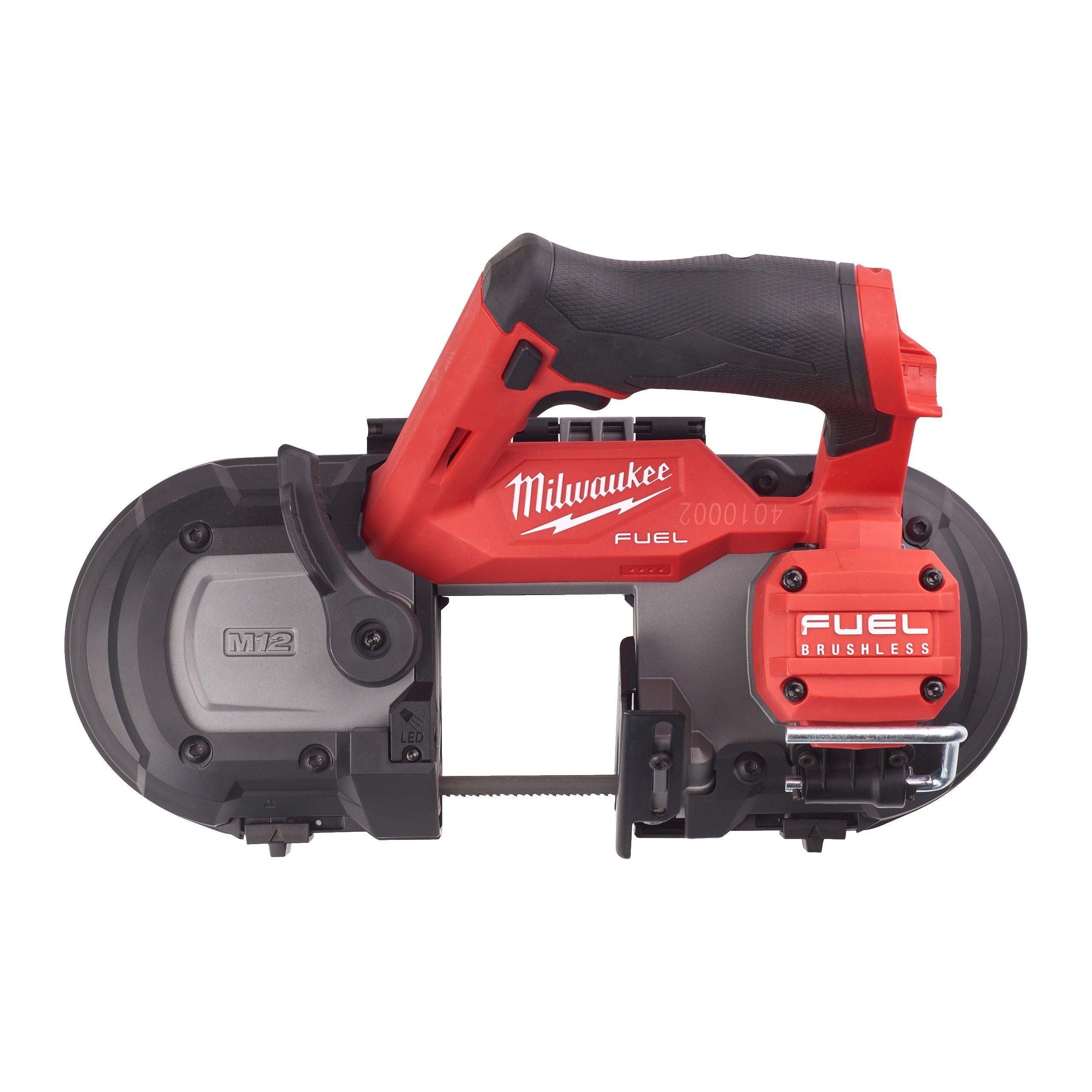 Fierăstrău cu bandă M12 FUEL™ subcompact 64 mm Milwaukee M12FBS64-0C, cod 4933478440, fără acumulator, fără încărcător, cutie plastic - BIG STORE (Dynamic Tools SRL)