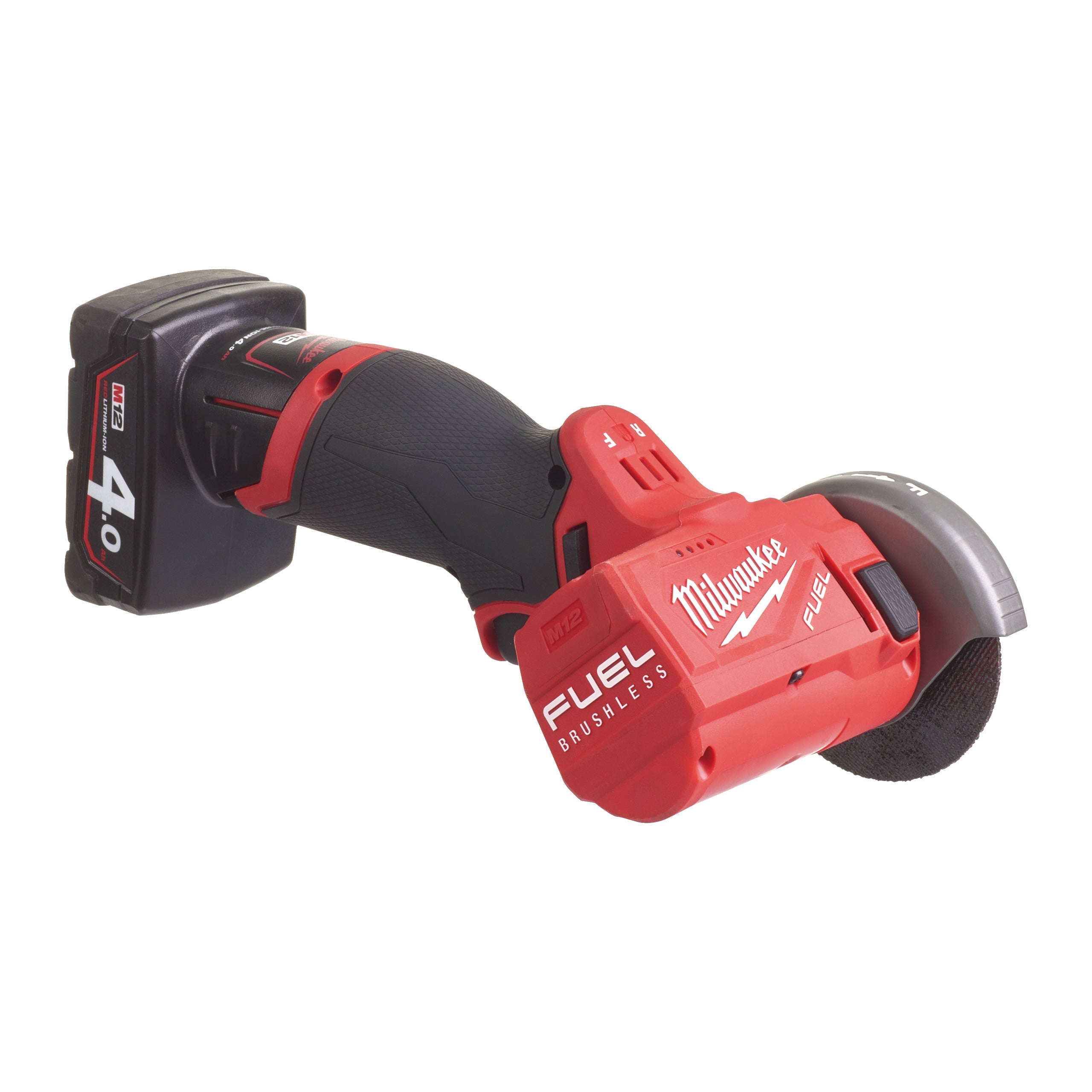 Mașină debitat materiale multiple M12 FUEL™ Milwaukee M12FCOT-422X, cod 4933464619, 1 x M12 B4, 1 x M12 B2 acumulator, C12 C încărcător, cutie HD - BIG STORE (Dynamic Tools SRL)