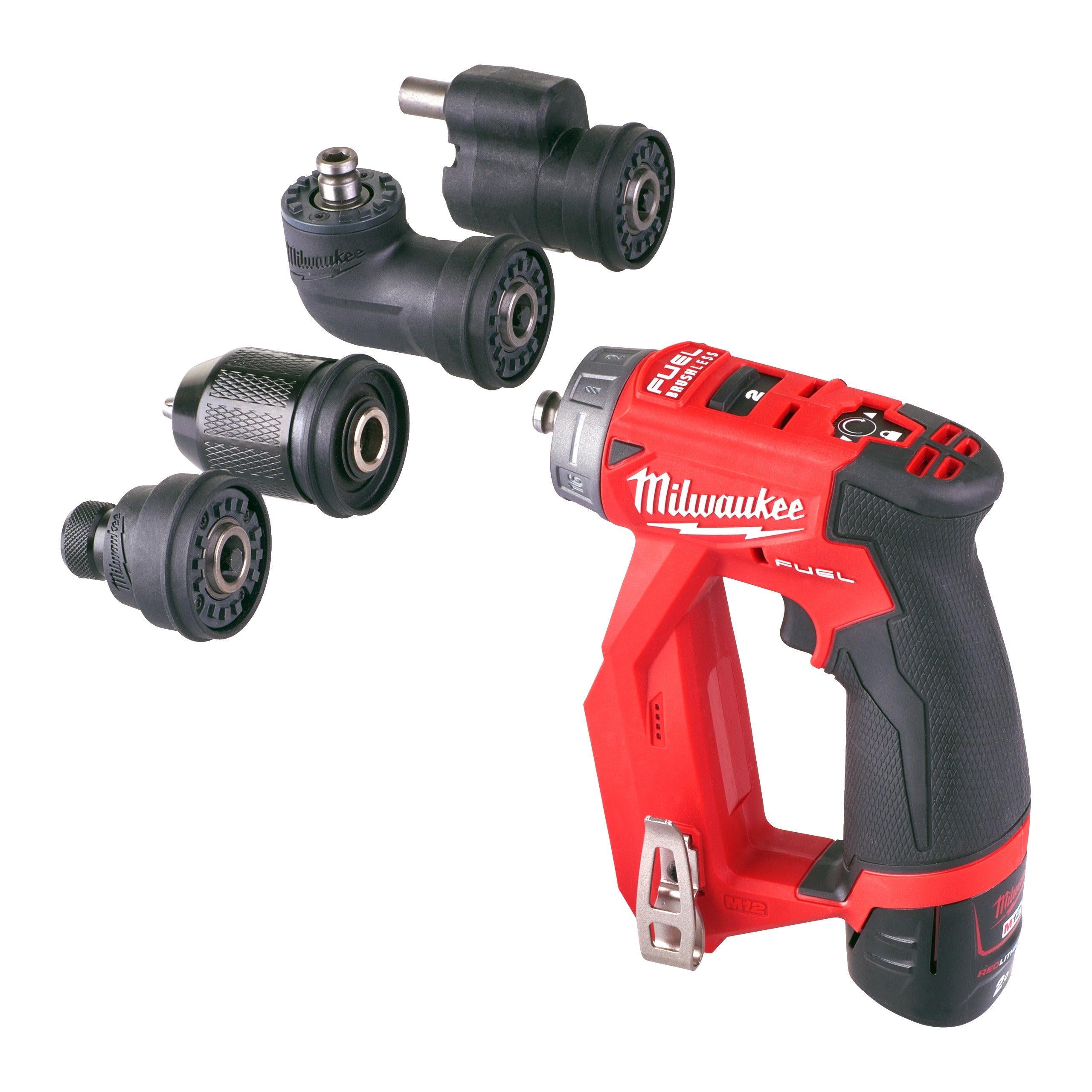 Mașină găurit și înșurubat Milwaukee, 12V, M12FDDXKIT-202X, cod 4933464979 - BIG STORE (Dynamic Tools SRL)