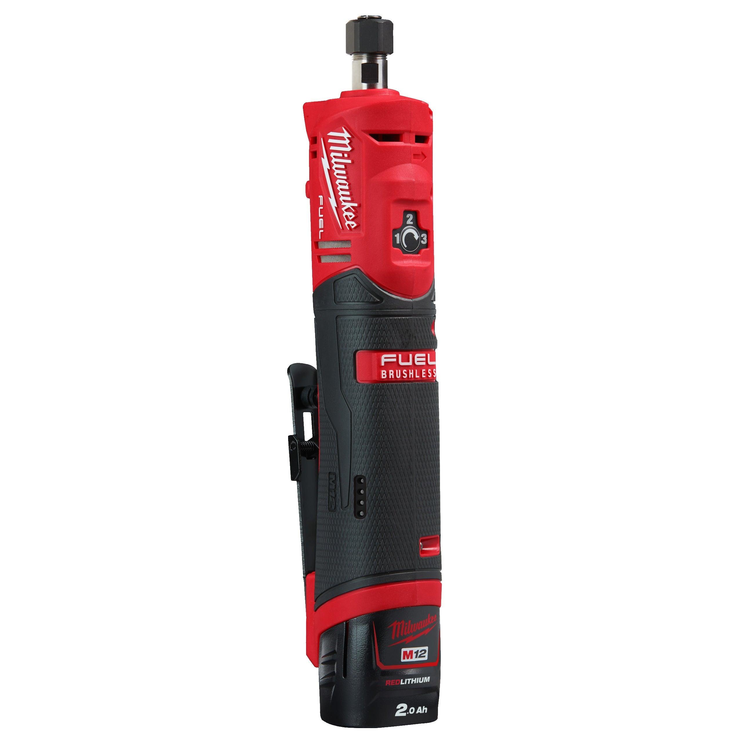 Polizor drept M12 FUEL™ Milwaukee M12FDGS-422B, 1 x acumulator M12 B4, 1 x acumulator M12 B2, C12 C încărcător, geantă pentru scule, cod 4933471436 - BIG STORE (Dynamic Tools SRL)