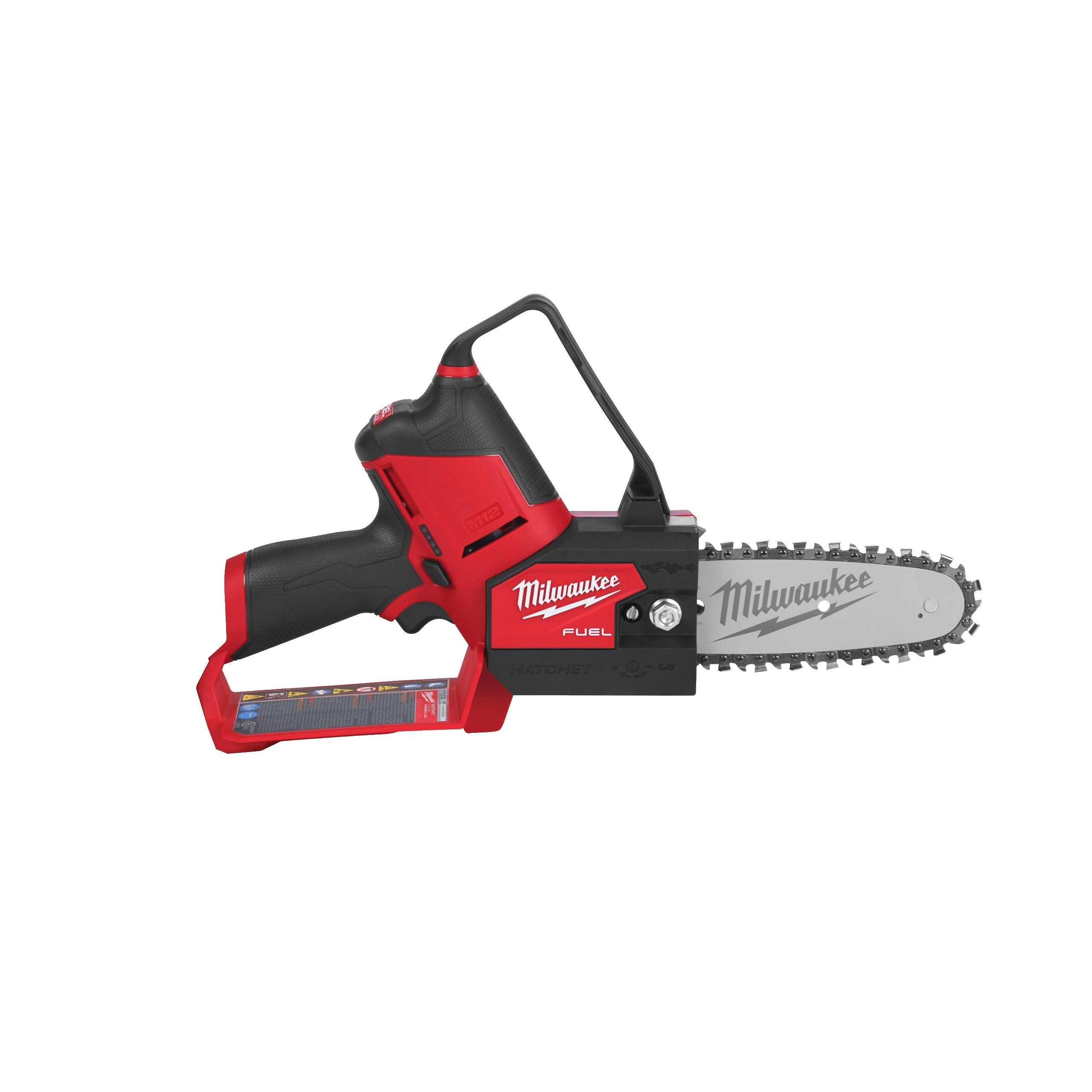 Fierăstrău cu lanț M12 FUEL™ HATCHET™ Milwaukee M12FHS-0, cod 4933472211, fără acumulator, fără încărcător, fără cutie - BIG STORE (Dynamic Tools SRL)