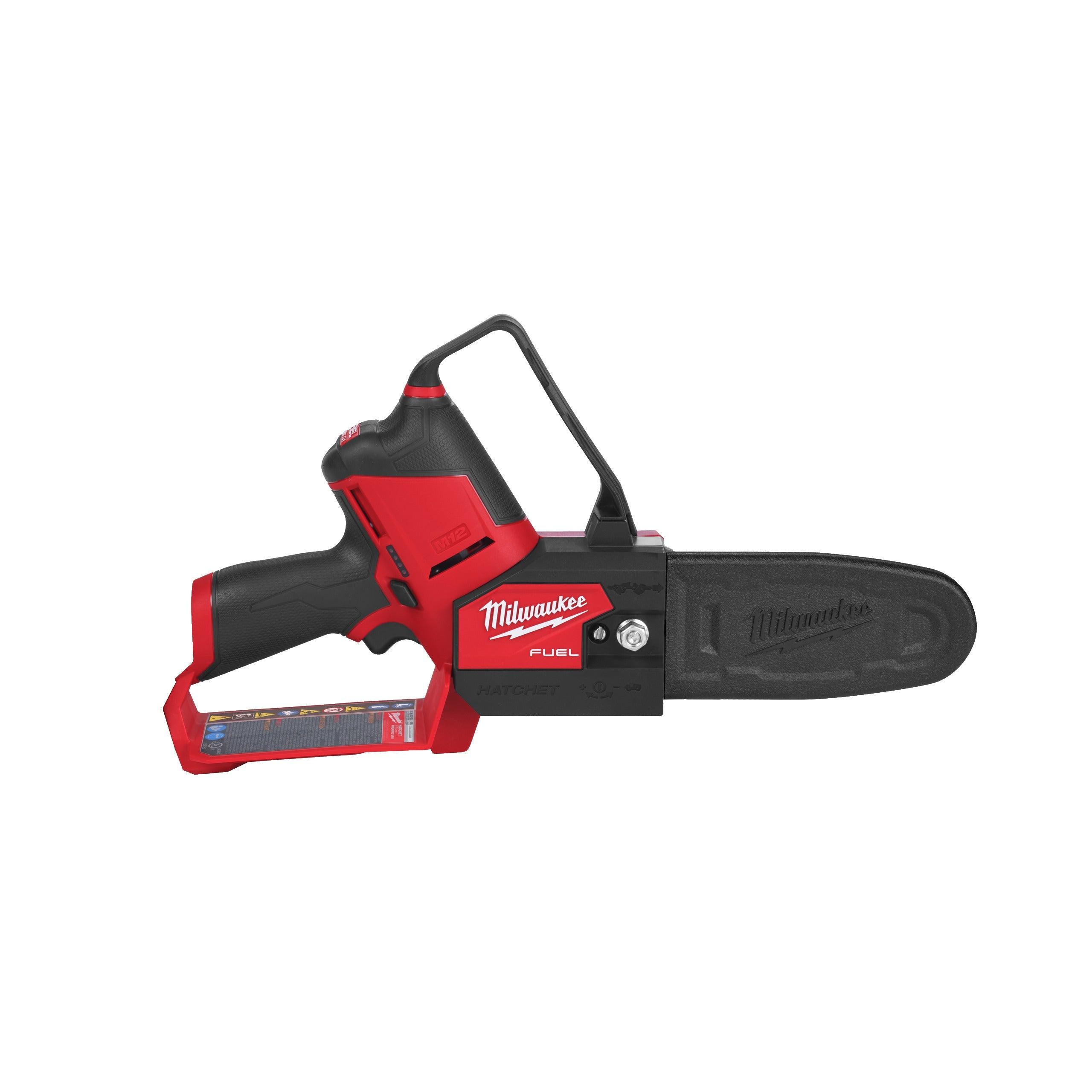Fierăstrău cu lanț M12 FUEL™ HATCHET™ Milwaukee M12FHS-0, cod 4933472211, fără acumulator, fără încărcător, fără cutie - BIG STORE (Dynamic Tools SRL)