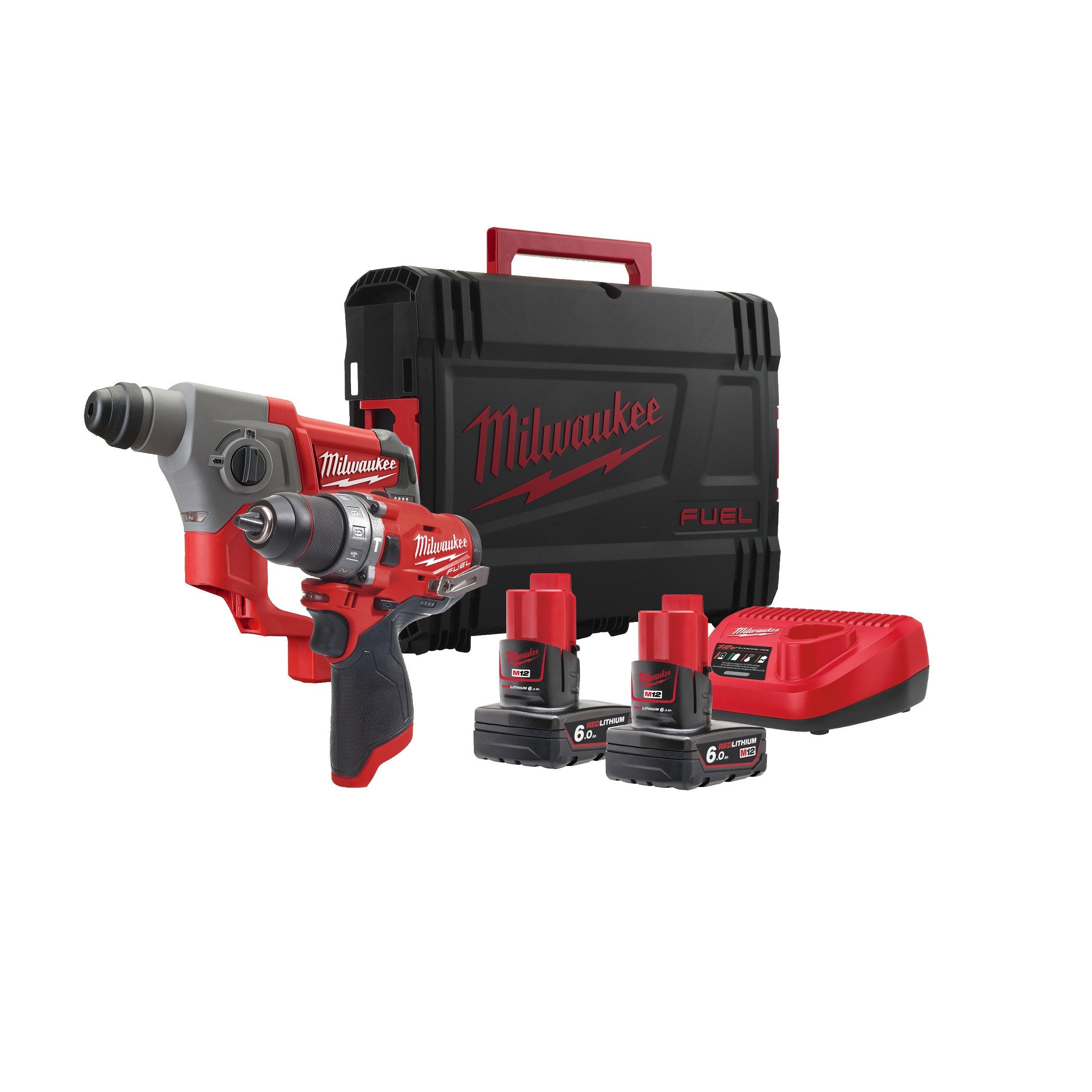 Set Milwaukee M12FPP2B-602X M12 FUEL™, cod 4933459813 - BIG STORE (Dynamic Tools SRL)