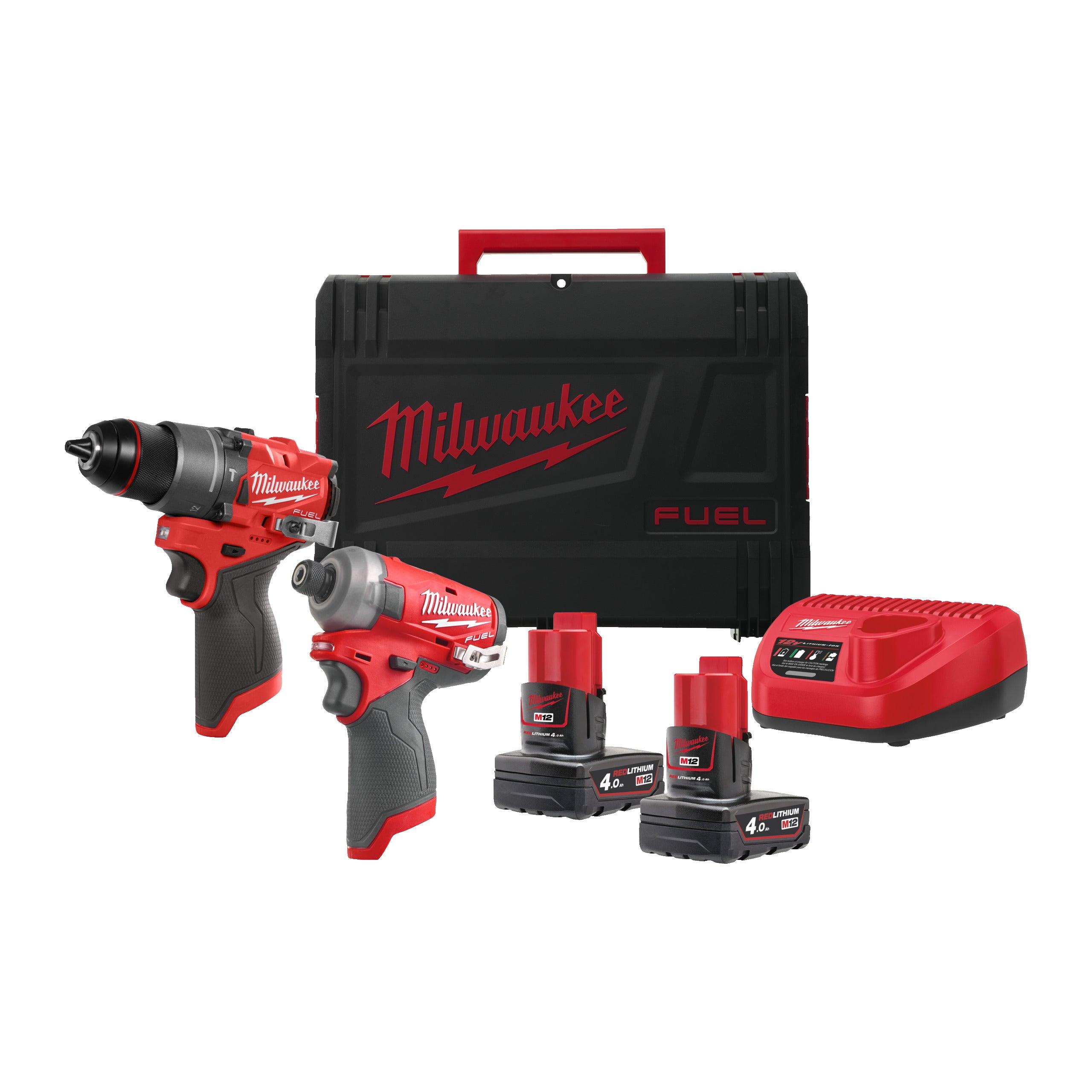 Set Milwaukee M12FPP2E2-402X, cod 4933480594 - BIG STORE (Dynamic Tools SRL)