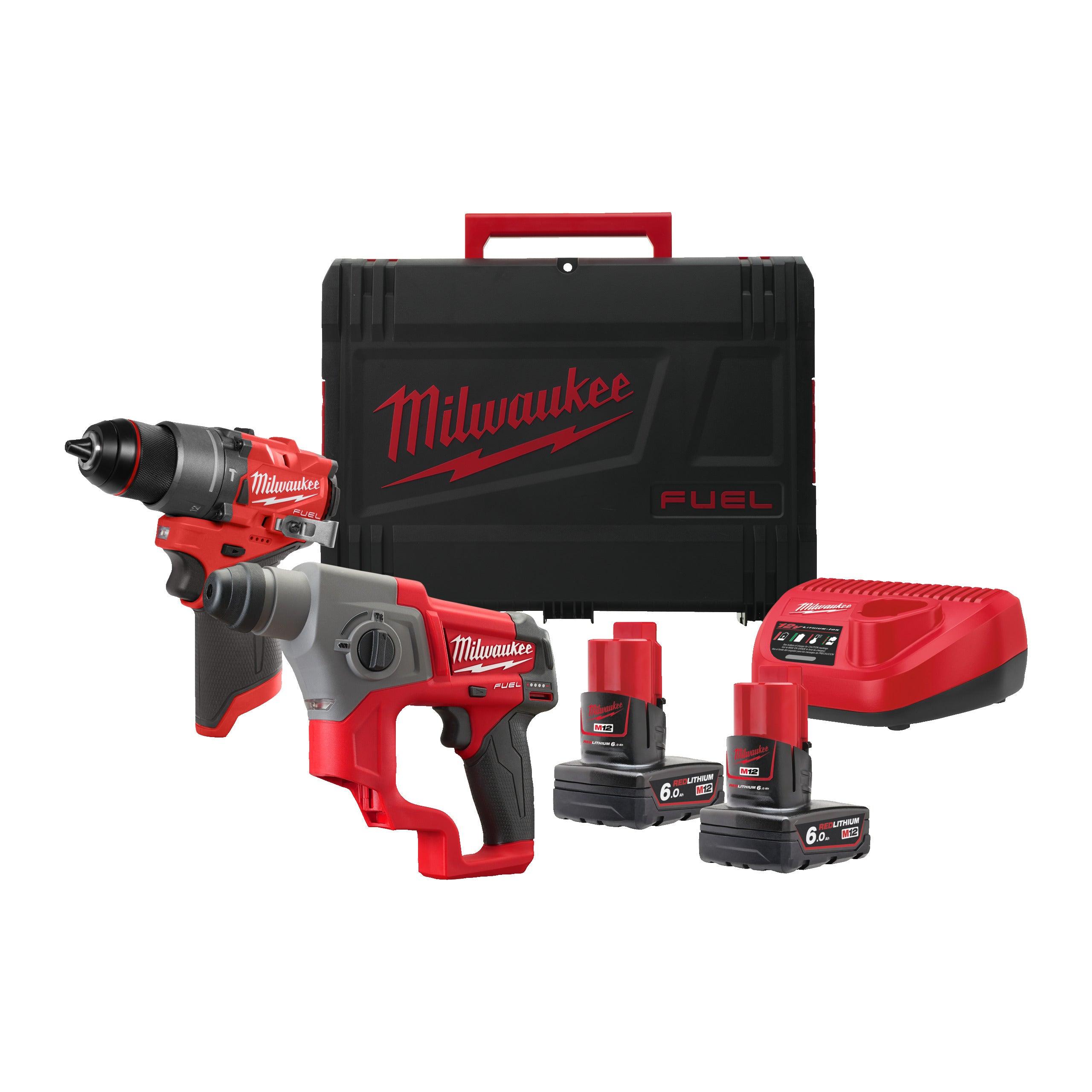 Set Milwaukee M12FPP2F2-602X, cod 4933480591 - BIG STORE (Dynamic Tools SRL)