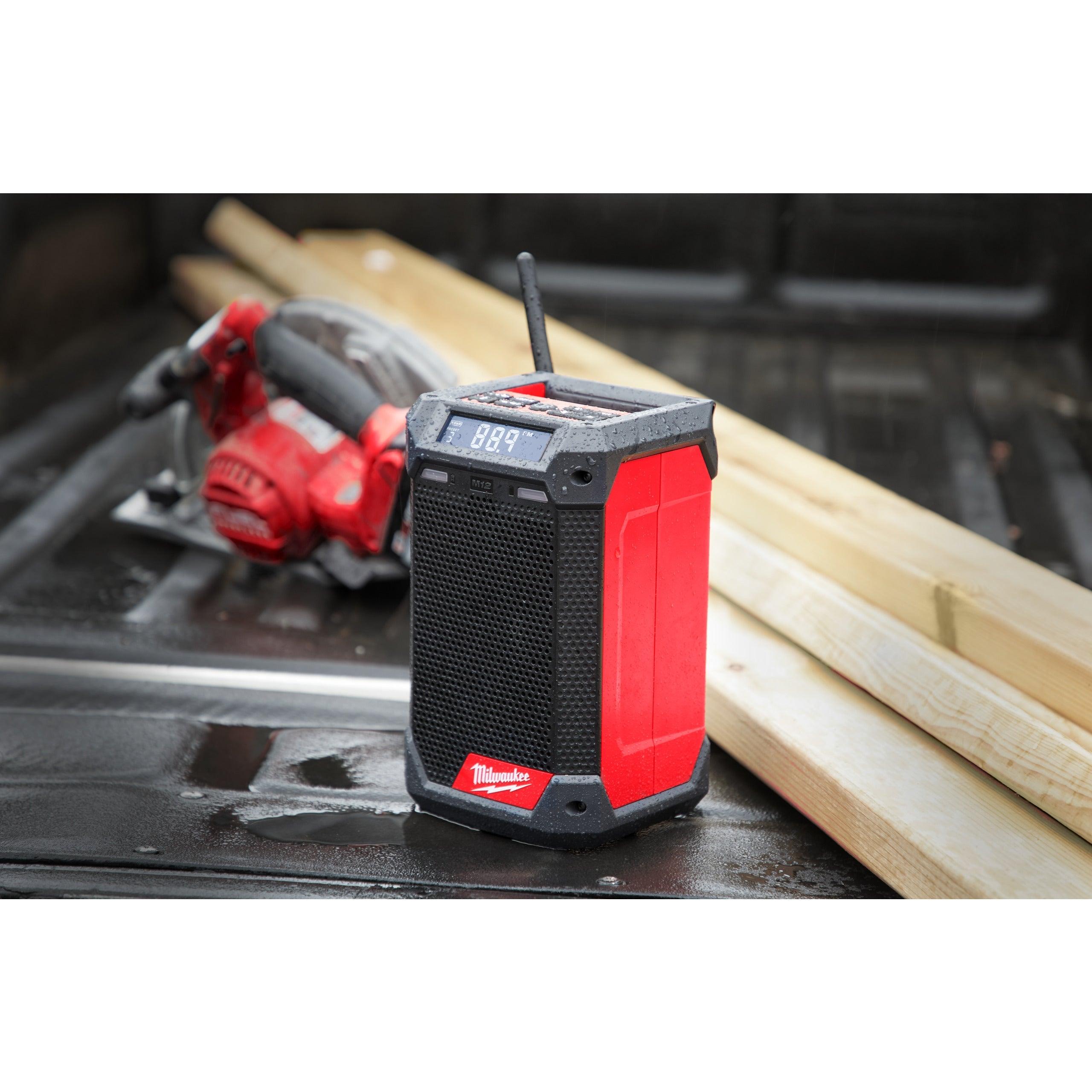 Radio încărcător DAB+ M12™ Milwaukee M12RCDAB+0, cod 4933472114, fără acumulator, fără încărcător, fără cutie - BIG STORE (Dynamic Tools SRL)