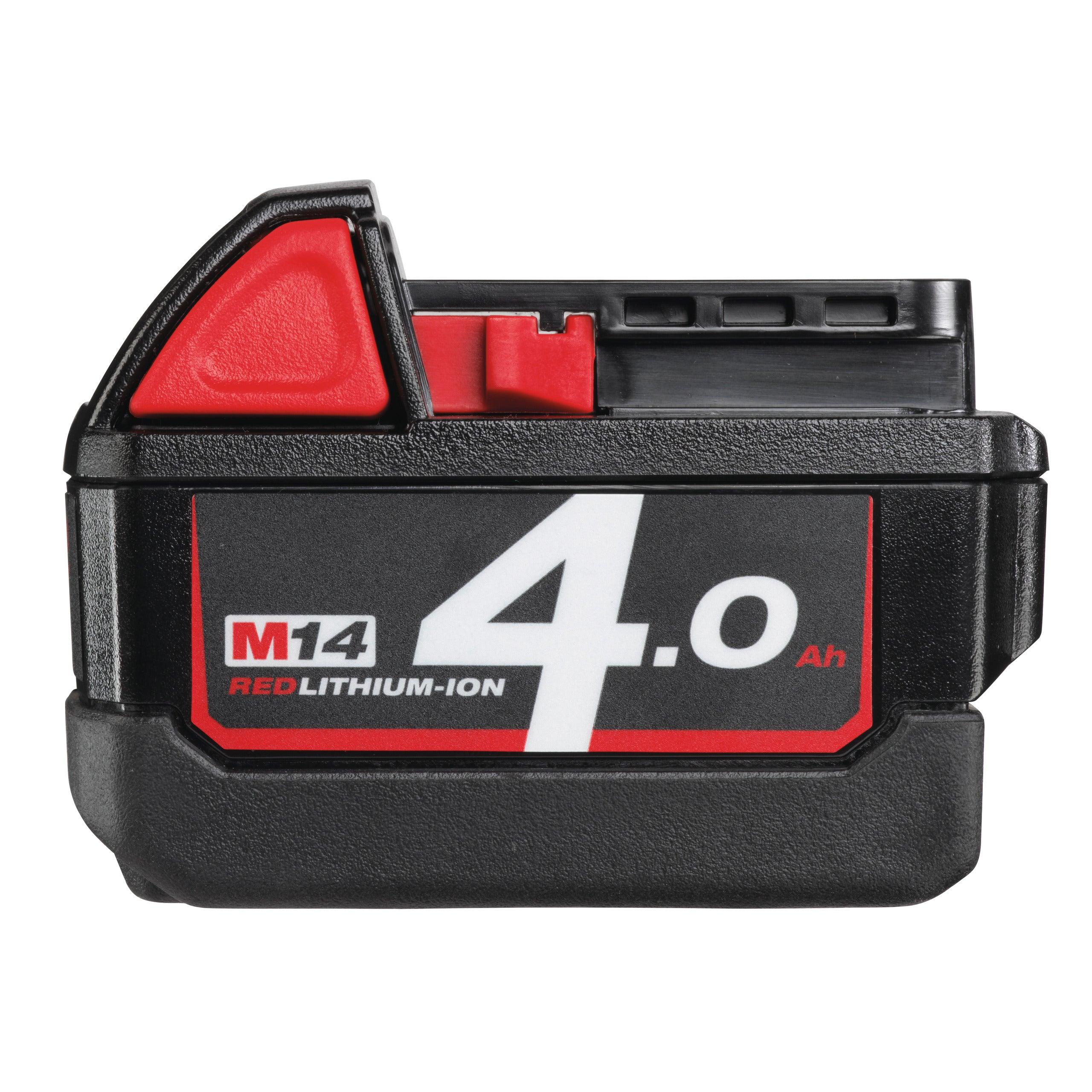 Acumulator M14™ 4,0 Ah Milwaukee M14B4, cod 4932430323, fără cutie - BIG STORE (Dynamic Tools SRL)