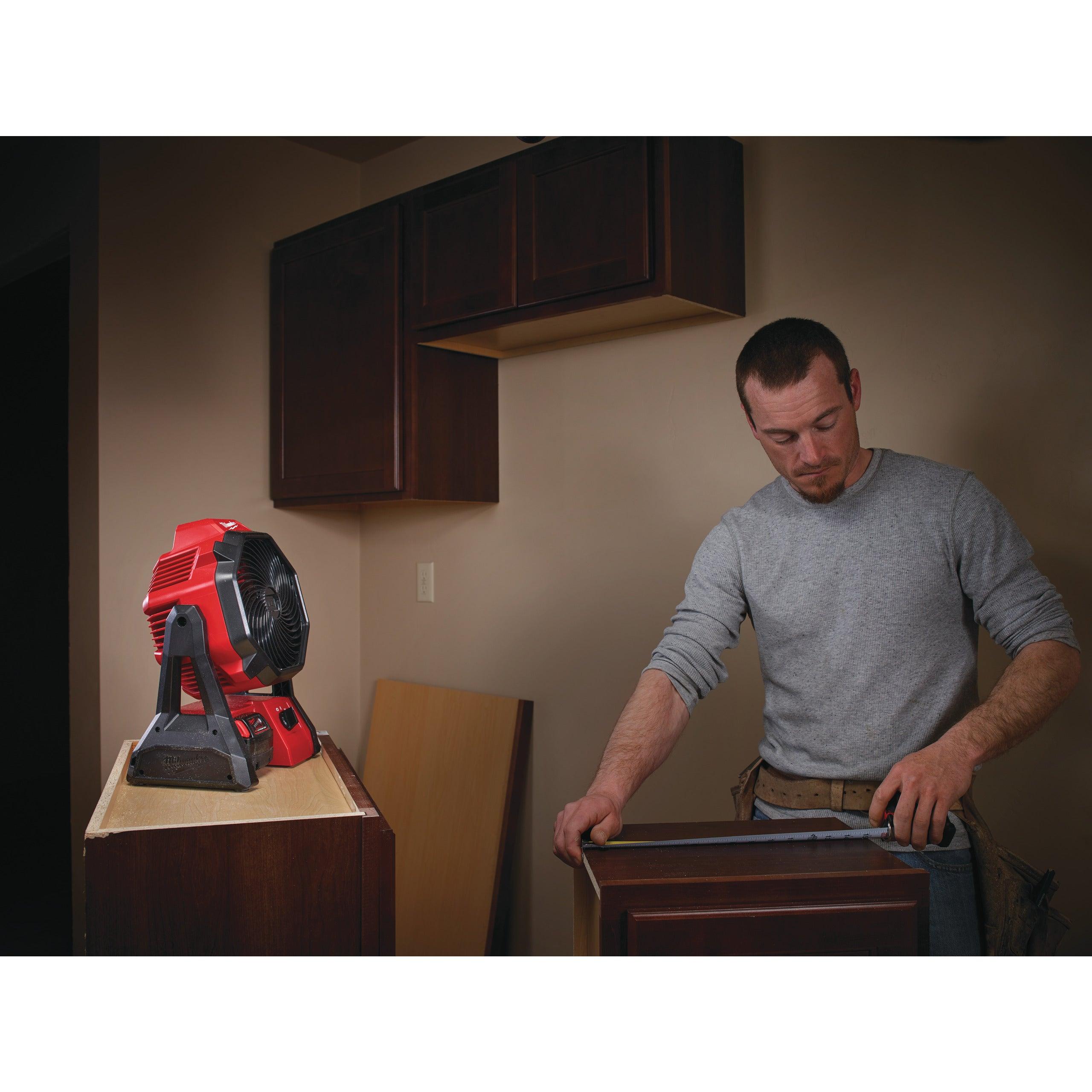 Ventilator M18™ Milwaukee M18AF-0, cod 4933451022, fără acumulator, fără încărcător, fără cutie - BIG STORE (Dynamic Tools SRL)