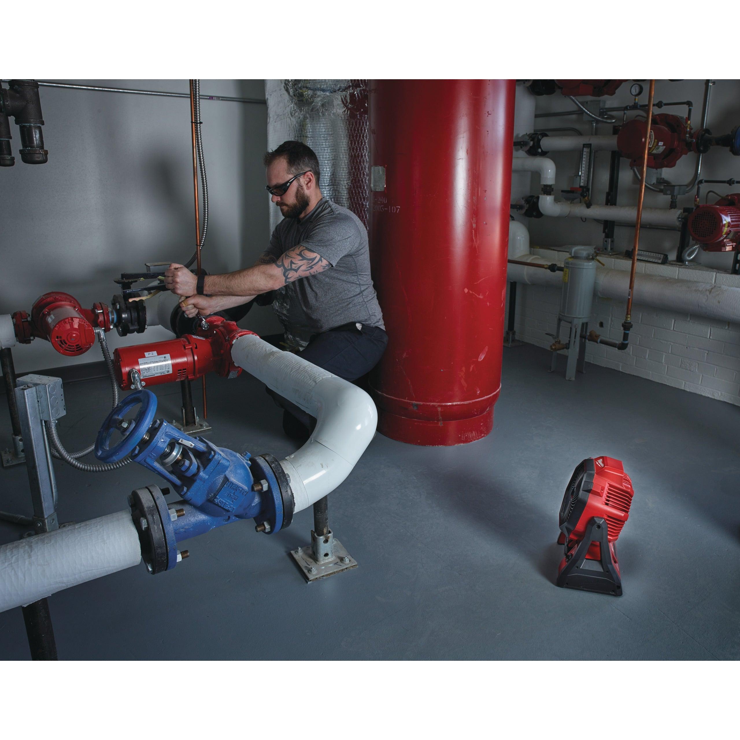 Ventilator M18™ Milwaukee M18AF-0, cod 4933451022, fără acumulator, fără încărcător, fără cutie - BIG STORE (Dynamic Tools SRL)