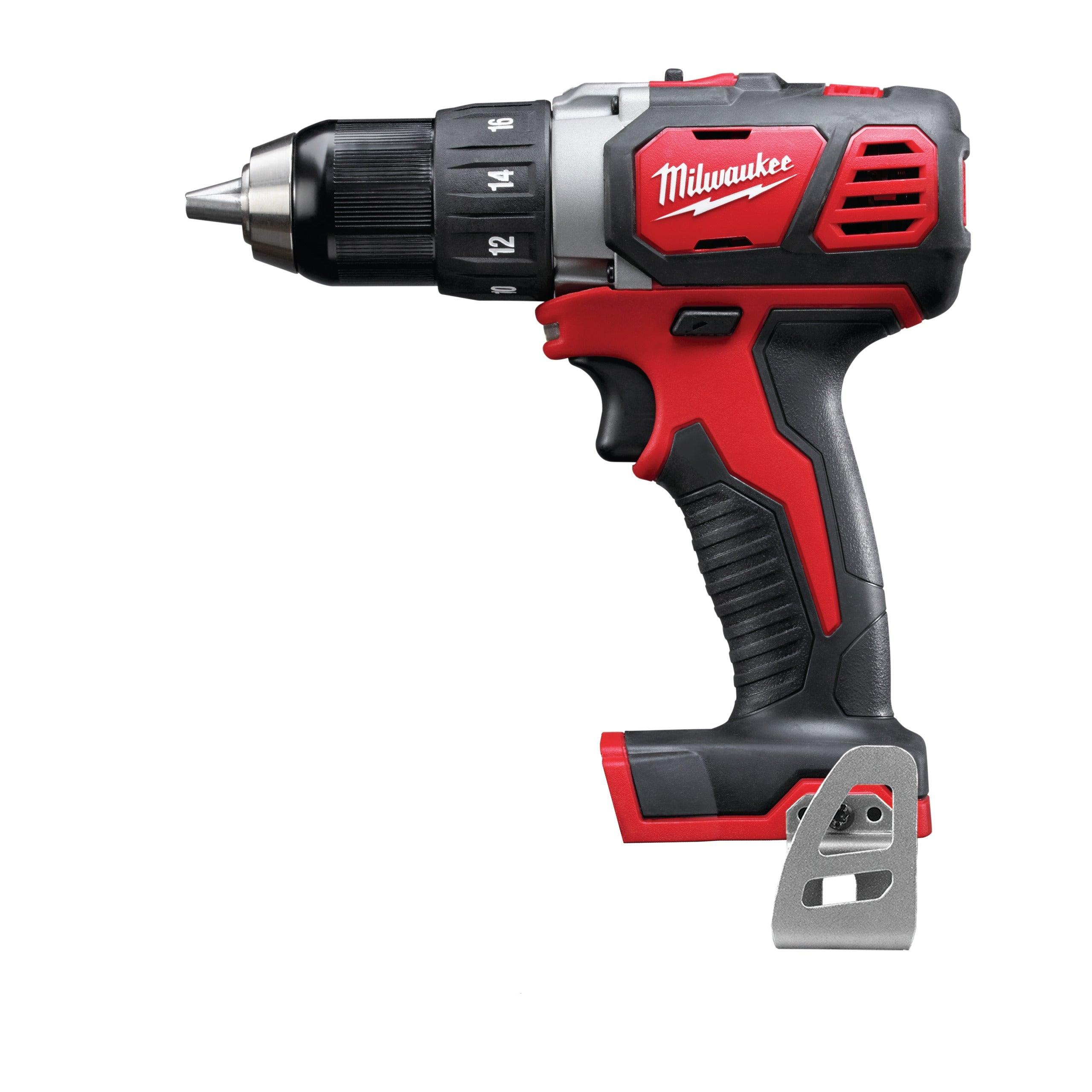 Mașină de găurit compactă M18™ Milwaukee M18BDD-202X, cod 4933446195, 2 x M18 B2 acumulator, M12-18 C încărcător, cutie HD - BIG STORE (Dynamic Tools SRL)