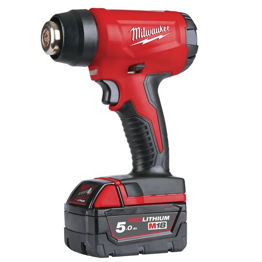 Pistol aer cald, 18V, Milwaukee M18BHG-502C, cod 4933459772 - BIG STORE (Dynamic Tools SRL)