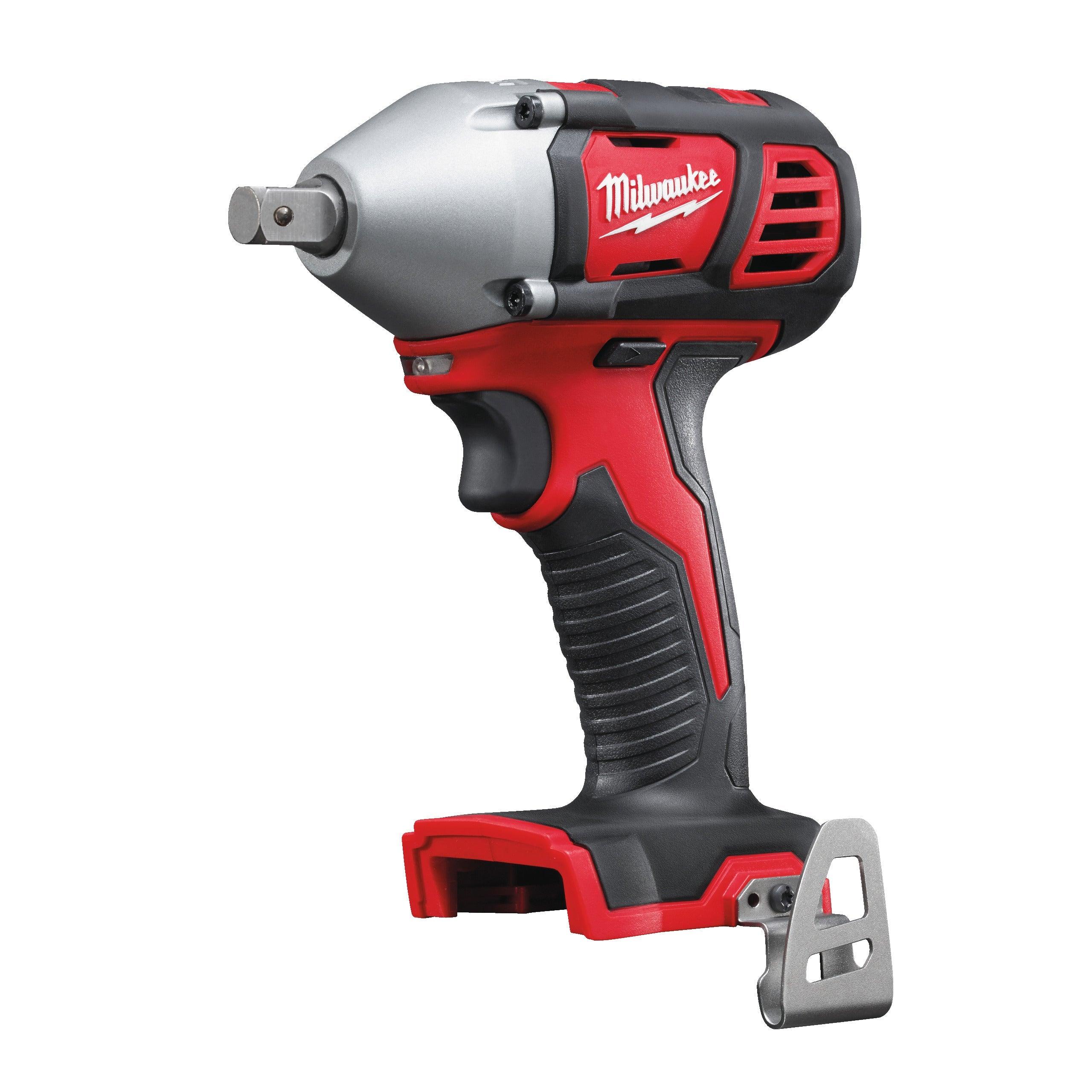 Cheie de impact Milwaukee 1/2″ 240Nm 18V M18BIW12-0, M18™, cod 4933443590, fără acumulator, fără încărcător, fără cutie - BIG STORE (Dynamic Tools SRL)