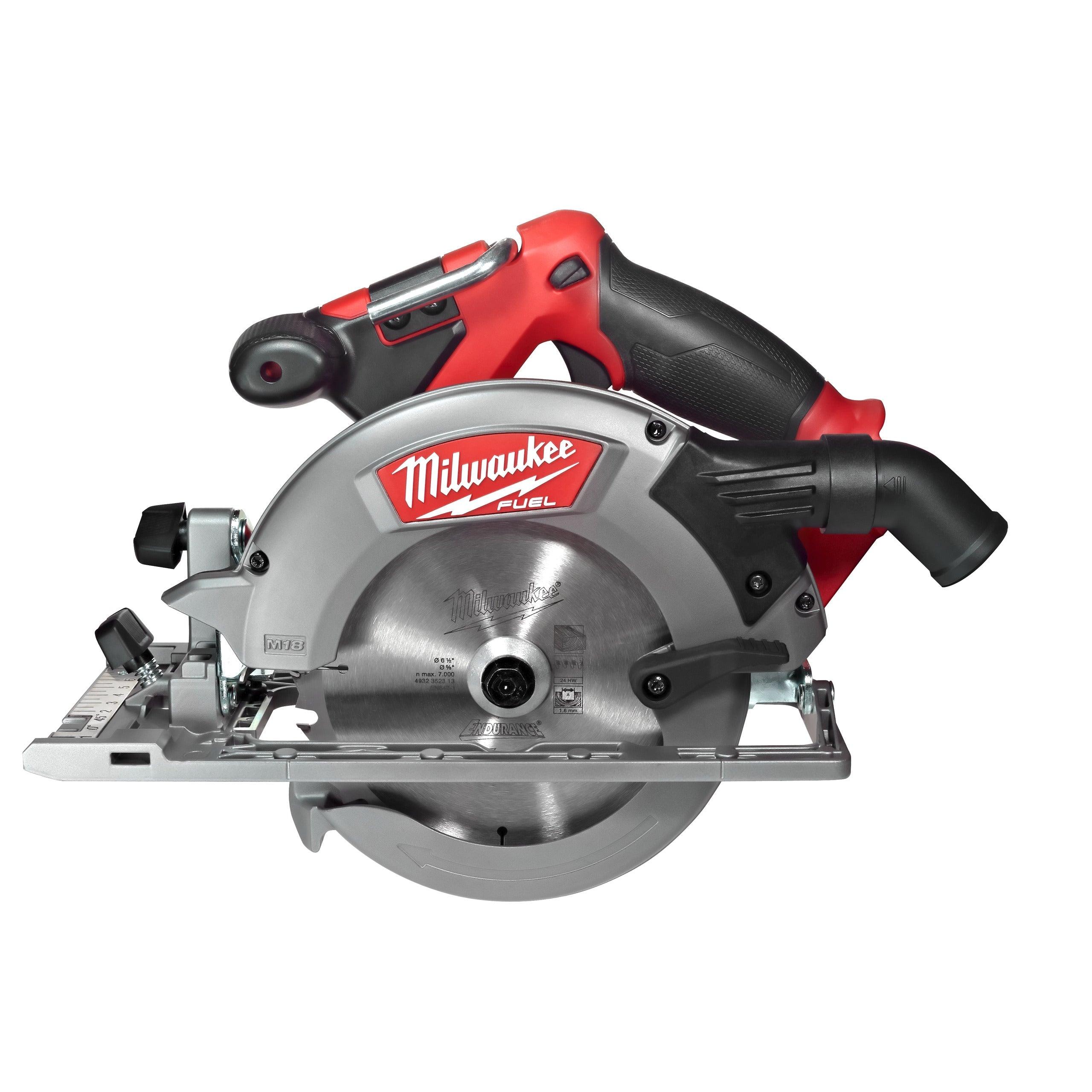 Fierăstrău circular pentru lemn și plastic M18 FUEL™ 55 mm Milwaukee M18CCS55-0X, cod 4933451429, fără acumulator, fără încărcător, cutie HD - BIG STORE (Dynamic Tools SRL)