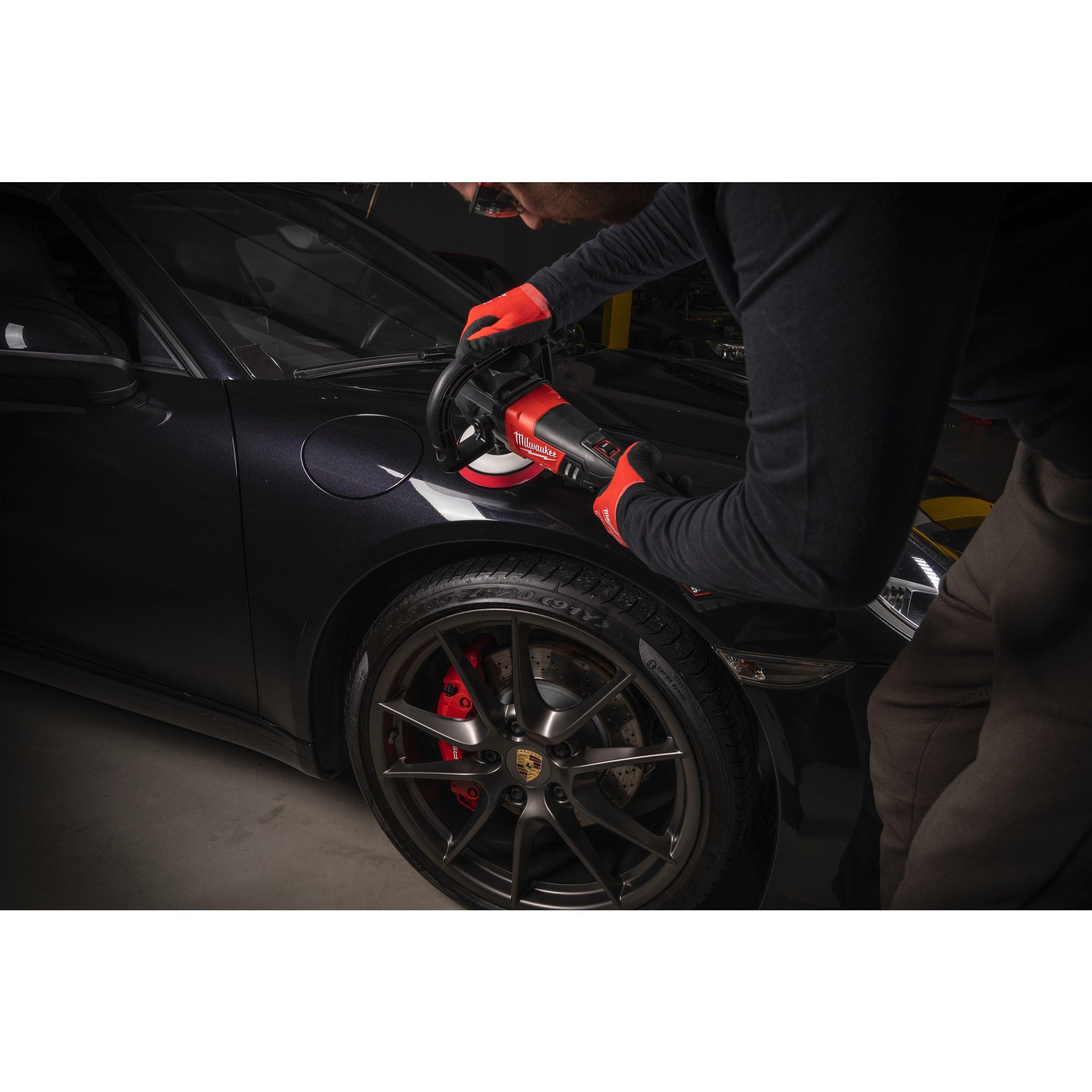Mașină de polișat M18 FUEL™ Milwaukee M18FAP180-502X, cod 4933451550, 2 x M18 B5 acumulator, M12-18 FC încărcător, cutie HD - BIG STORE (Dynamic Tools SRL)
