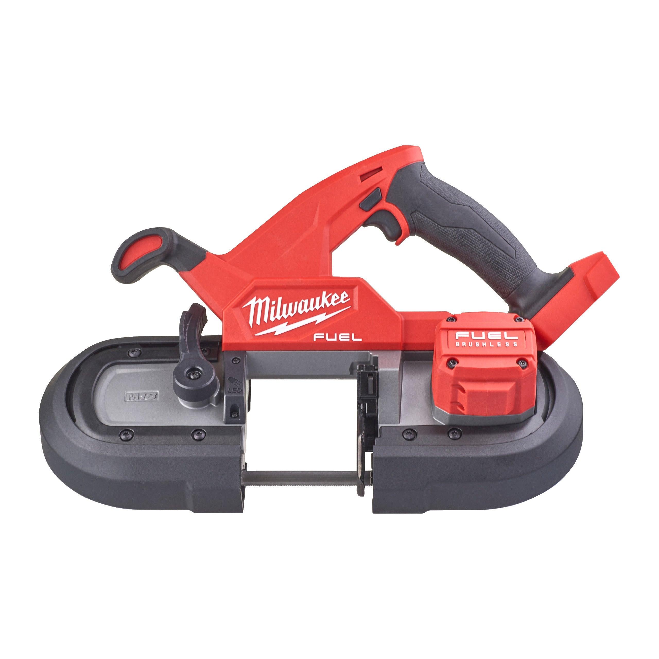 Fierăstrău compact cu bandă M18 FUEL™ Milwaukee M18FBS85-0C, cod 4933471496, fără acumulator, fără încărcător, cutie plastic - BIG STORE (Dynamic Tools SRL)