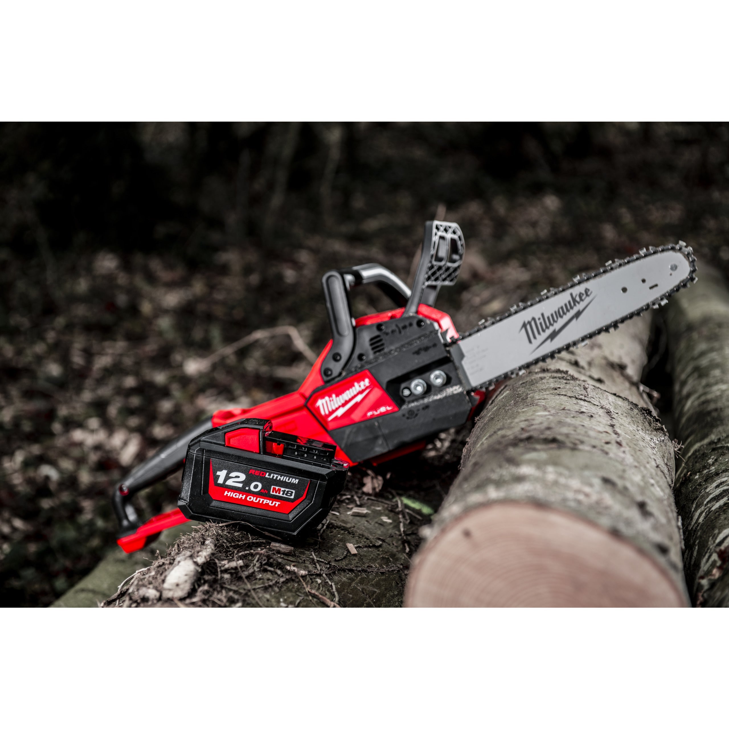 Fierăstrău cu lanț 30 cm M18 FUEL™ Milwaukee M18FCHSC-121, cod 4933471442, 1 x M18 HB12 acumulator, M12-18 FC încărcător, fără cutie - BIG STORE (Dynamic Tools SRL)