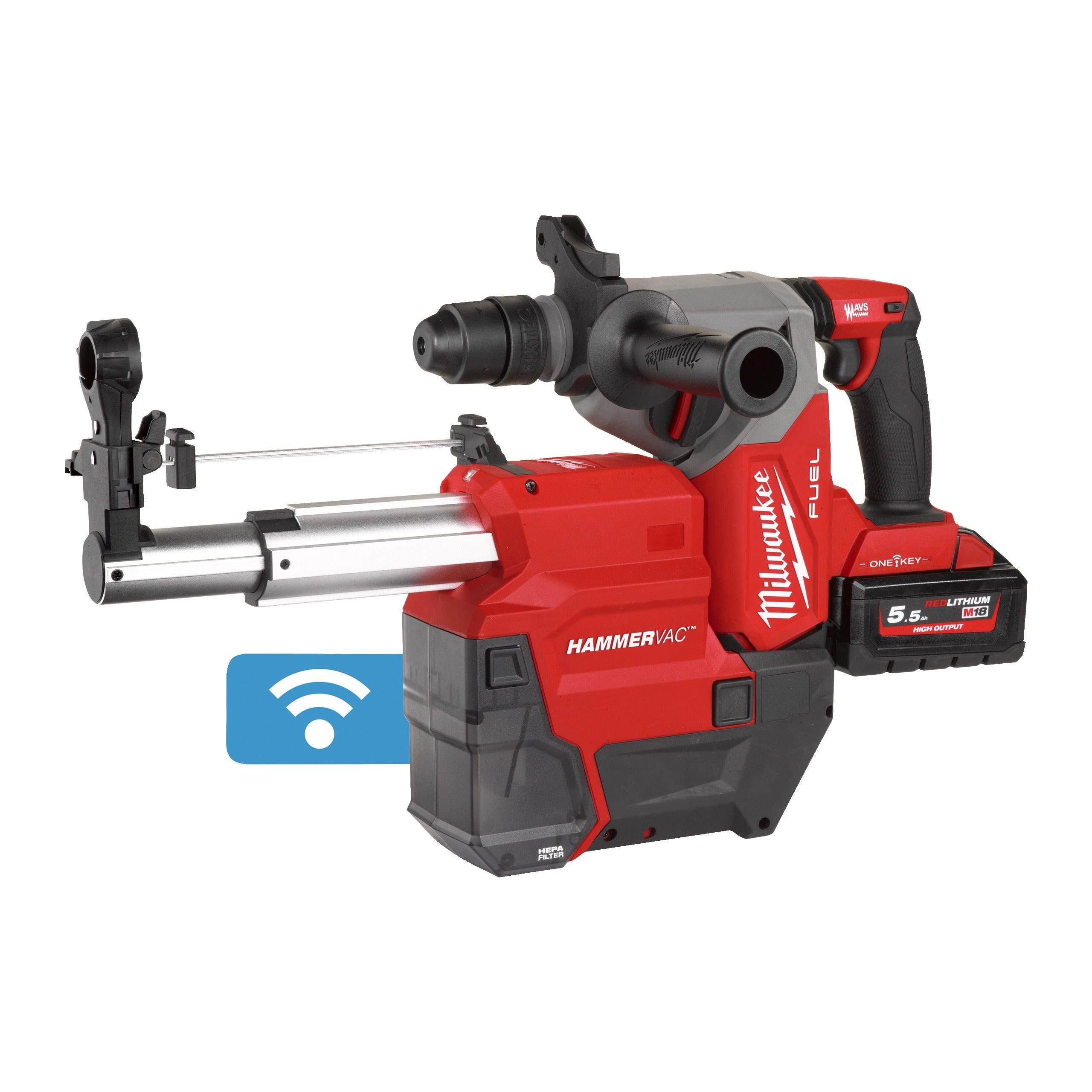Extractor praf M18 FUEL™ AUTOPULSE™ pentru ciocanele rotopercutoare SDS-plus 26 mm Milwaukee M18FPDDEXL-0, cod 4933478508 - BIG STORE (Dynamic Tools SRL)