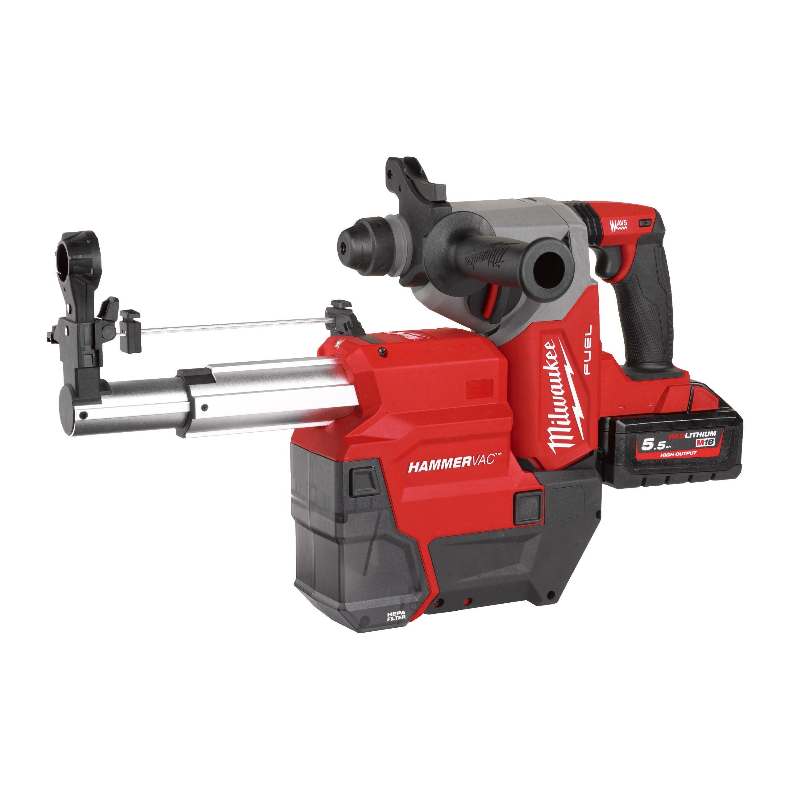 Extractor praf M18 FUEL™ AUTOPULSE™ pentru ciocanele rotopercutoare SDS-plus 26 mm Milwaukee M18FPDDEXL-0, cod 4933478508 - BIG STORE (Dynamic Tools SRL)