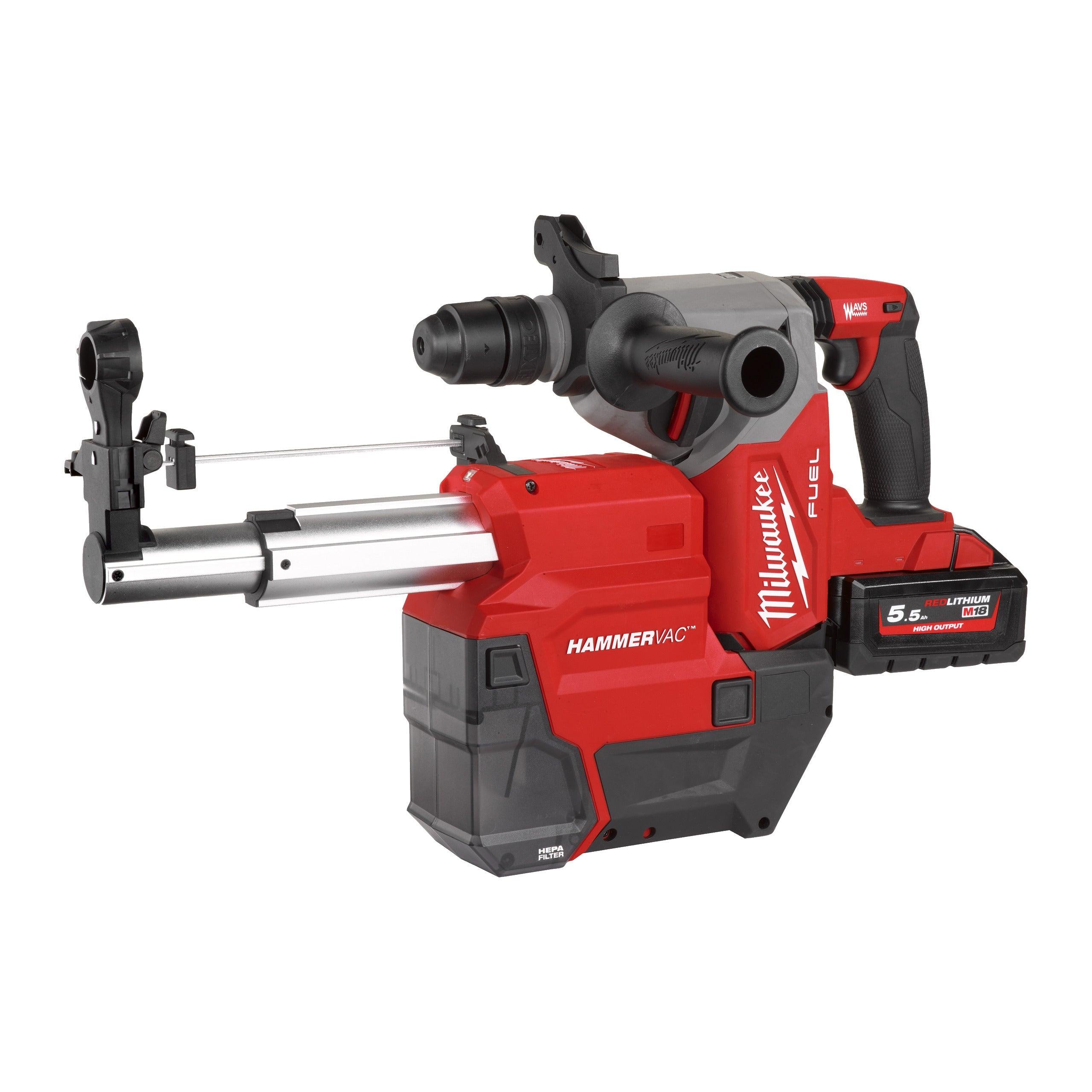 Extractor praf M18 FUEL™ AUTOPULSE™ pentru ciocanele rotopercutoare SDS-plus 26 mm Milwaukee M18FPDDEXL-0, cod 4933478508 - BIG STORE (Dynamic Tools SRL)