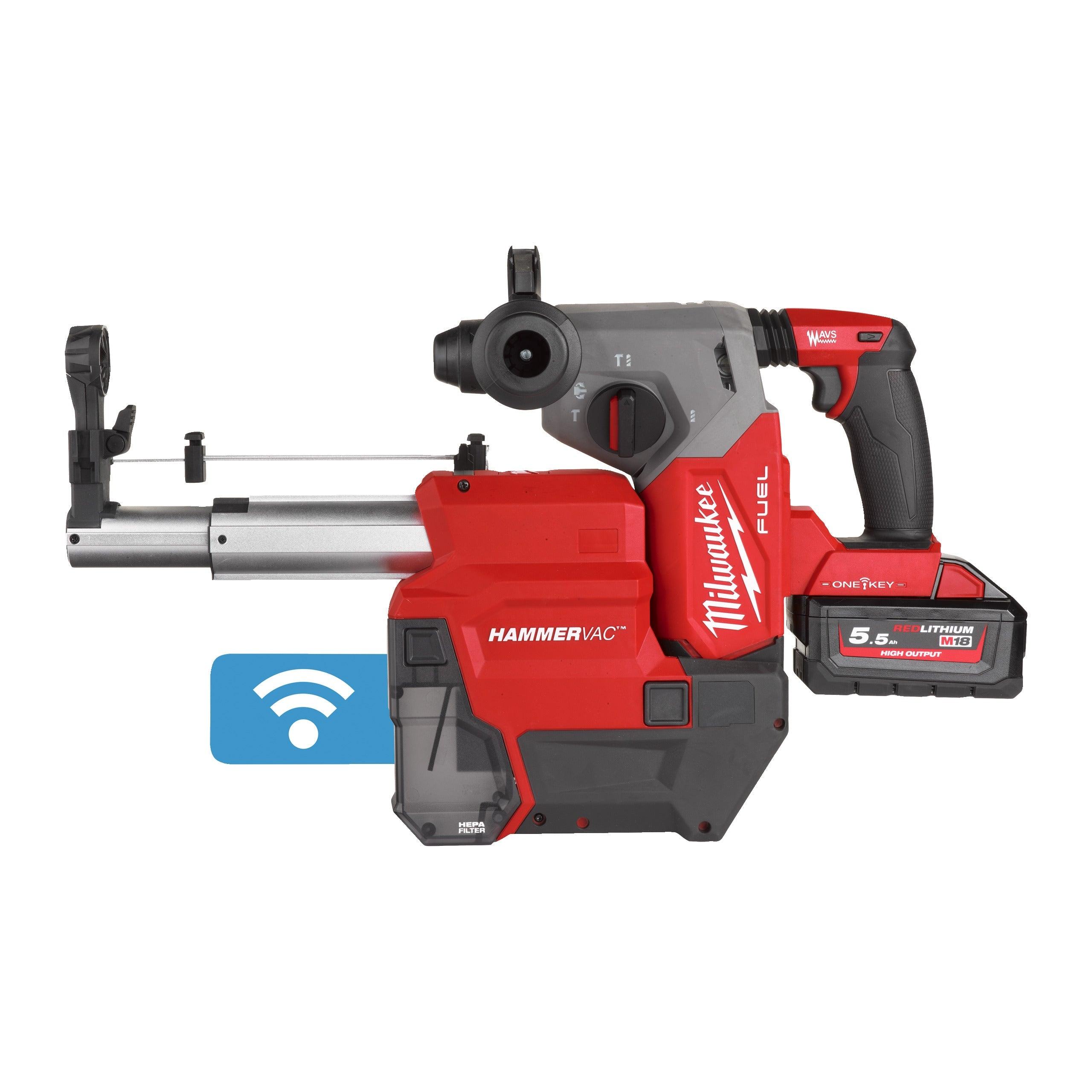 Extractor praf M18 FUEL™ AUTOPULSE™ pentru ciocanele rotopercutoare SDS-plus 26 mm Milwaukee M18FPDDEXL-0, cod 4933478508 - BIG STORE (Dynamic Tools SRL)
