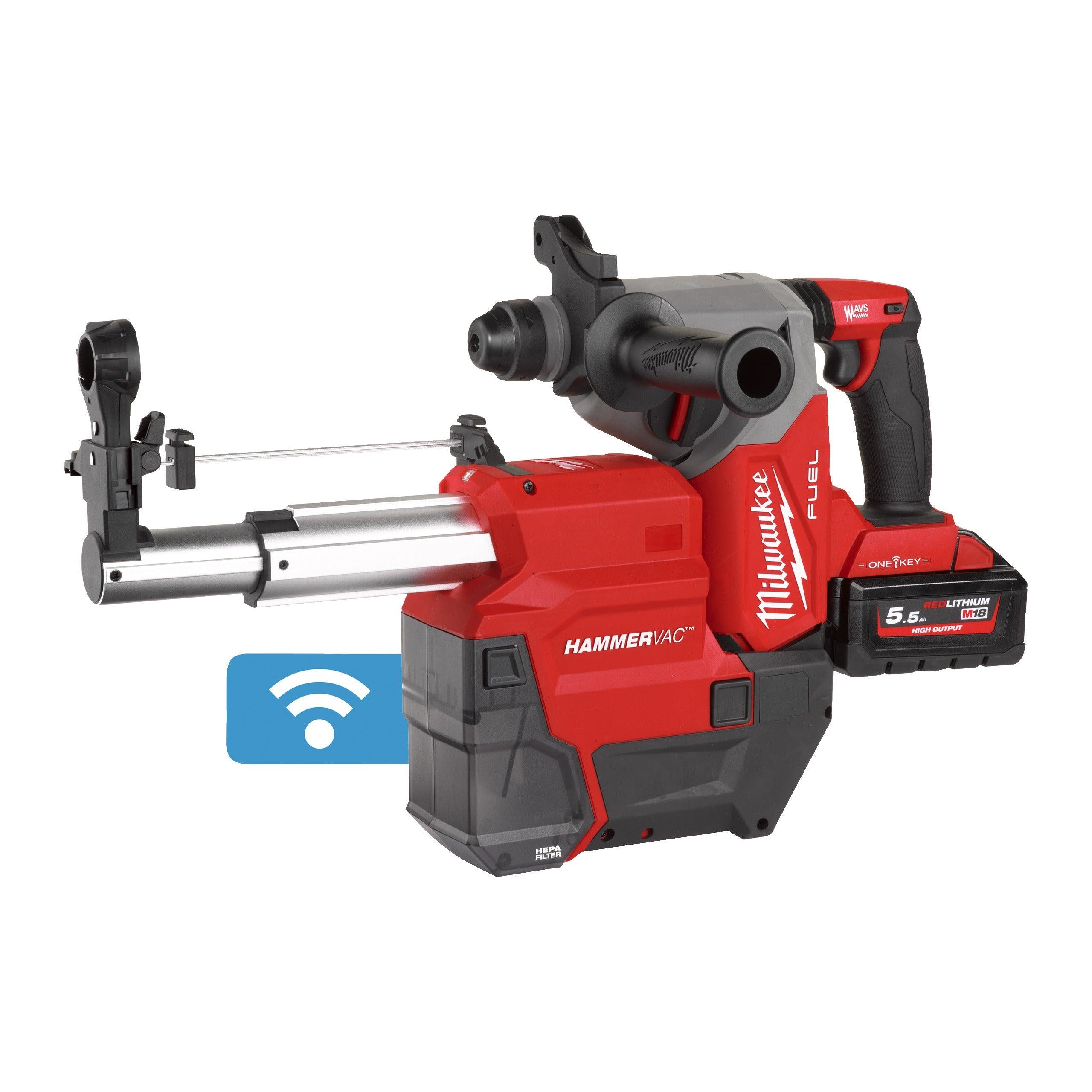 Extractor praf M18 FUEL™ AUTOPULSE™ pentru ciocanele rotopercutoare SDS-plus 26 mm Milwaukee M18FPDDEXL-0, cod 4933478508 - BIG STORE (Dynamic Tools SRL)