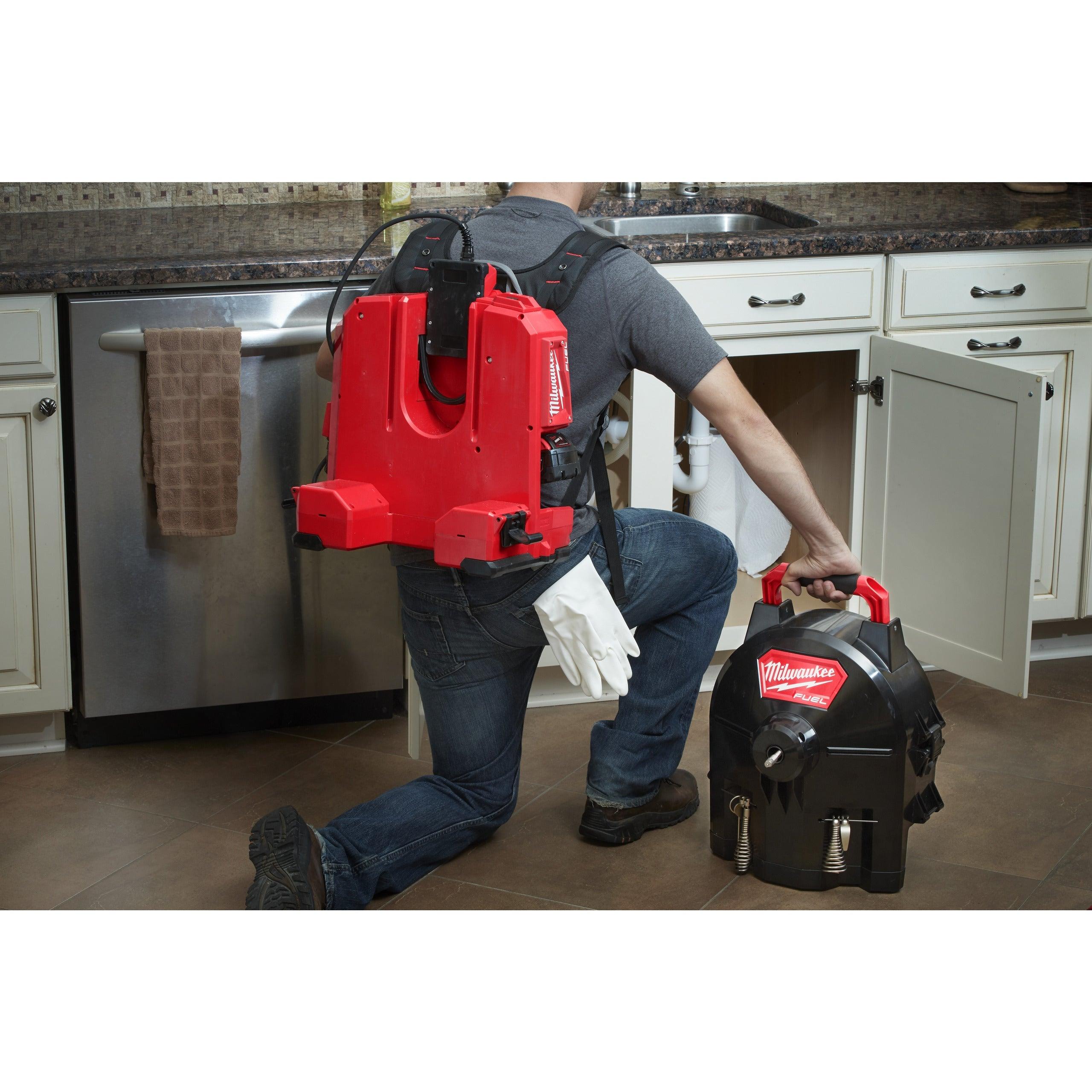 Mașină desfundat țevi autonomă 13 mm M18 FUEL™ Milwaukee M18FFSDC13-0, fără acumulator, fără încărcător, fără cutie, cod 4933459708 - BIG STORE (Dynamic Tools SRL)