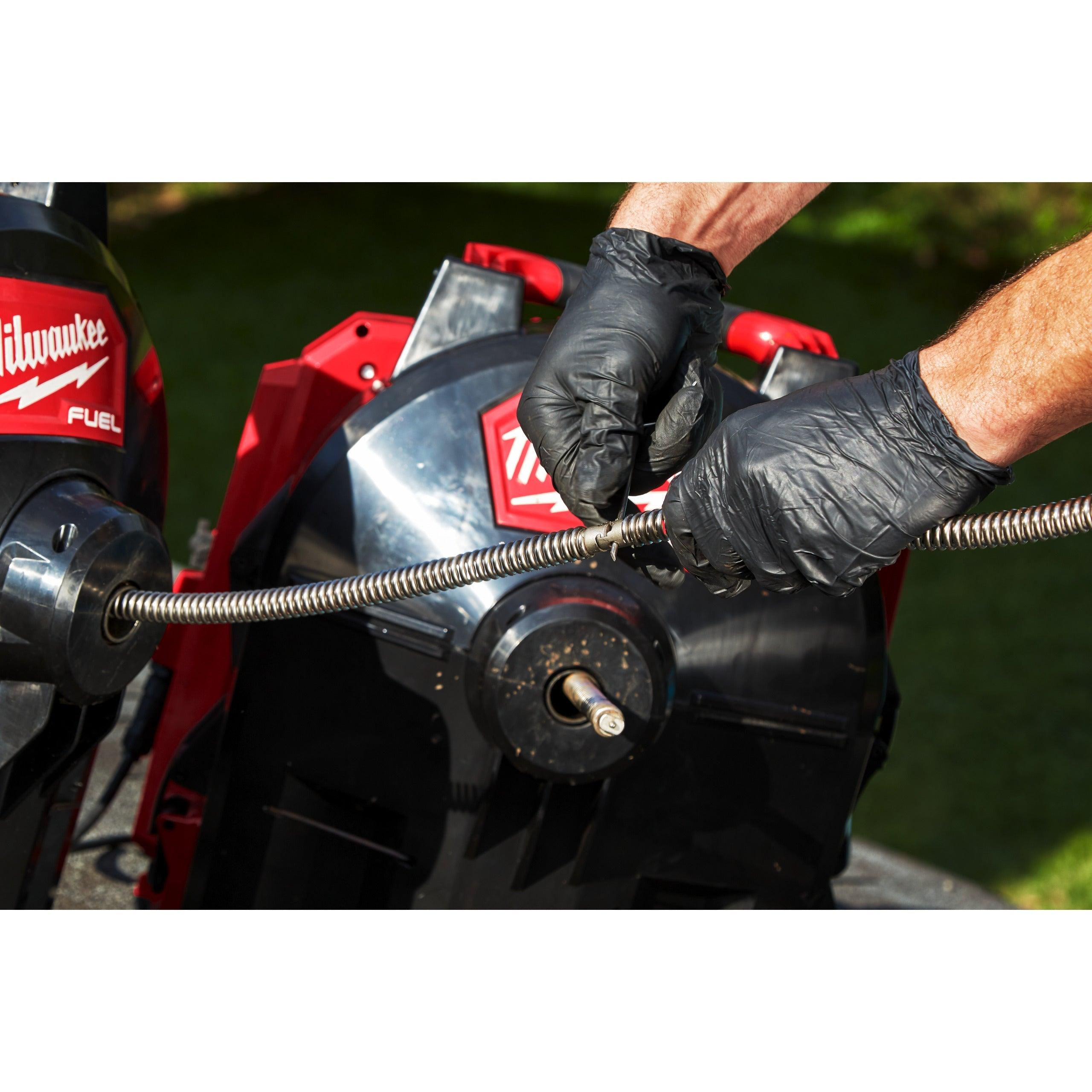 Mașină desfundat țevi autonomă 13 mm M18 FUEL™ Milwaukee M18FFSDC13-0, fără acumulator, fără încărcător, fără cutie, cod 4933459708 - BIG STORE (Dynamic Tools SRL)