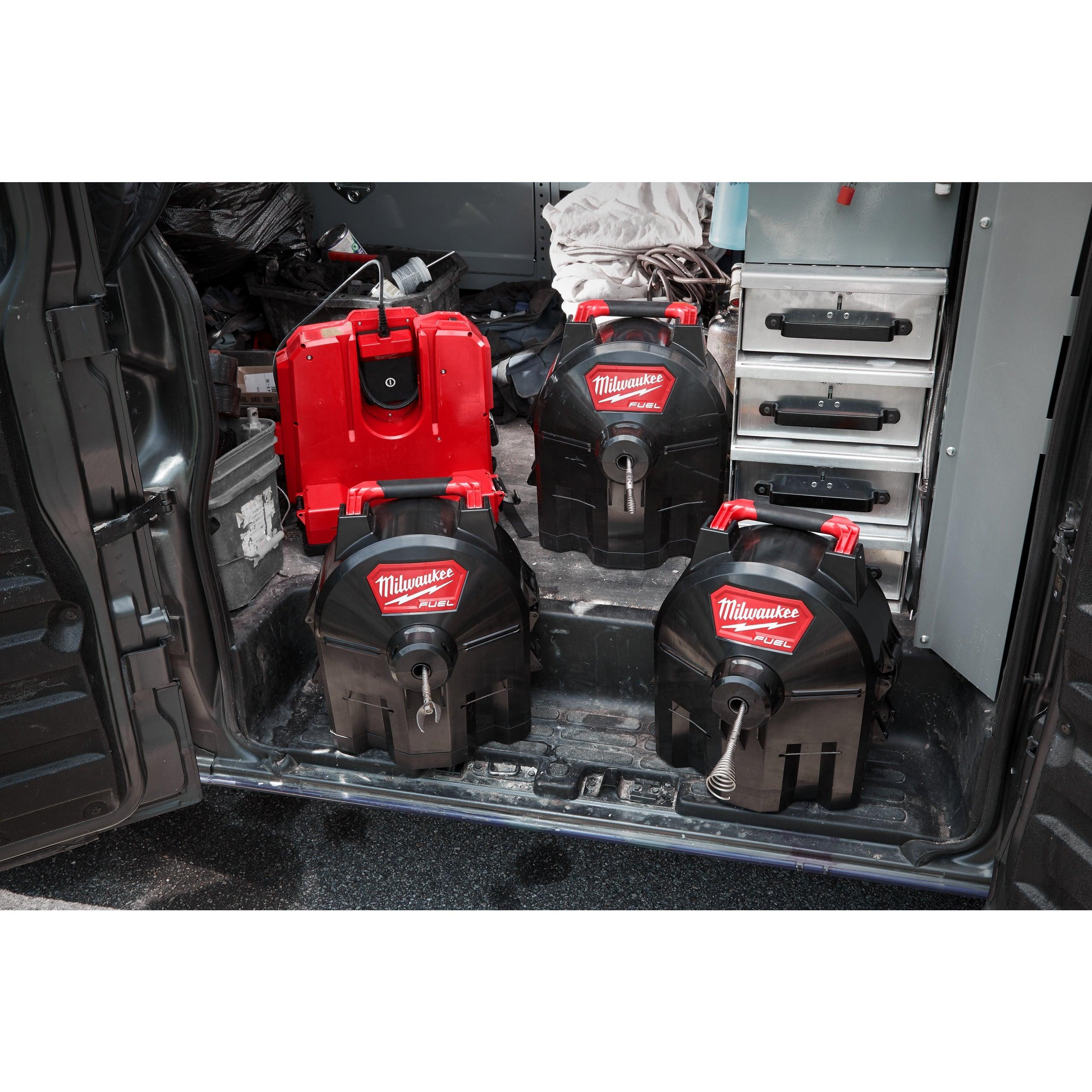 Mașină desfundat țevi autonomă 13 mm M18 FUEL™ Milwaukee M18FFSDC13-0, fără acumulator, fără încărcător, fără cutie, cod 4933459708 - BIG STORE (Dynamic Tools SRL)