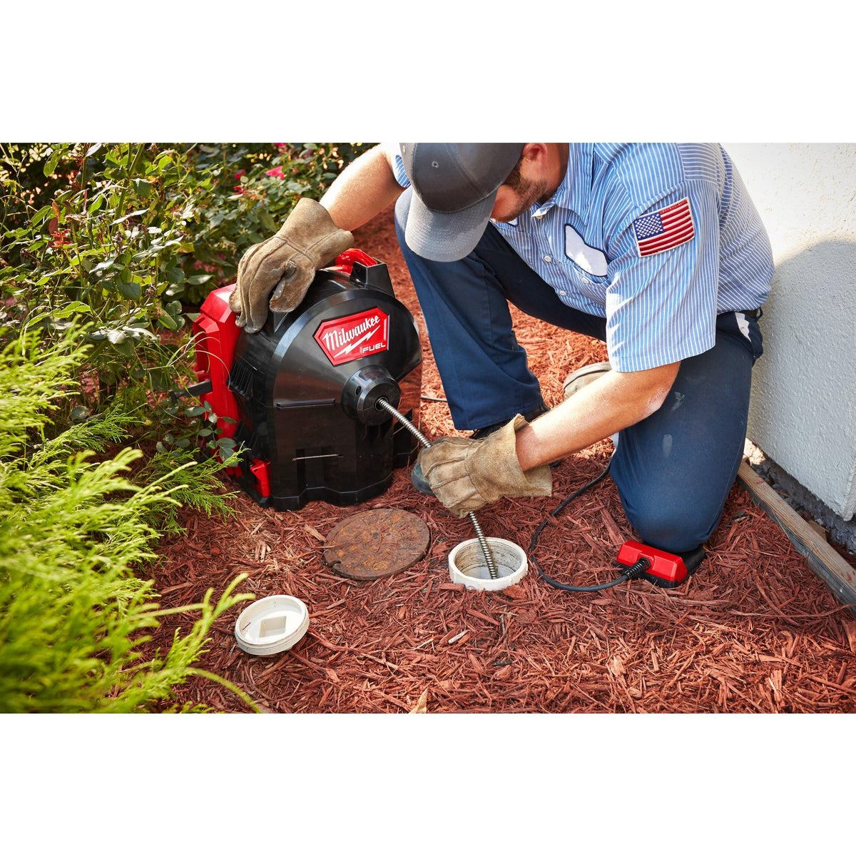 Mașină desfundat țevi autonomă 16 mm M18 FUEL™ Milwaukee M18FFSDC16-0, cod 4933459709, fără acumulator, fără încărcător, fără cutie - BIG STORE (Dynamic Tools SRL)