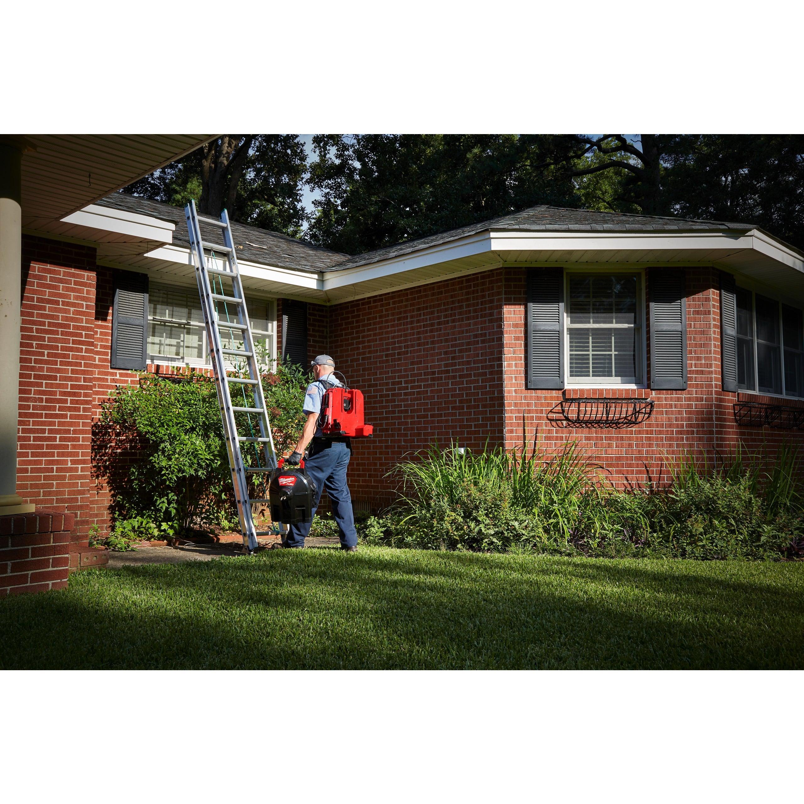 Mașină desfundat țevi autonomă 16 mm M18 FUEL™ Milwaukee M18FFSDC16-502, cod 4933459710, 2 x M18 B5 acumulator, M12-18 FC încărcător, fără cutie - BIG STORE (Dynamic Tools SRL)