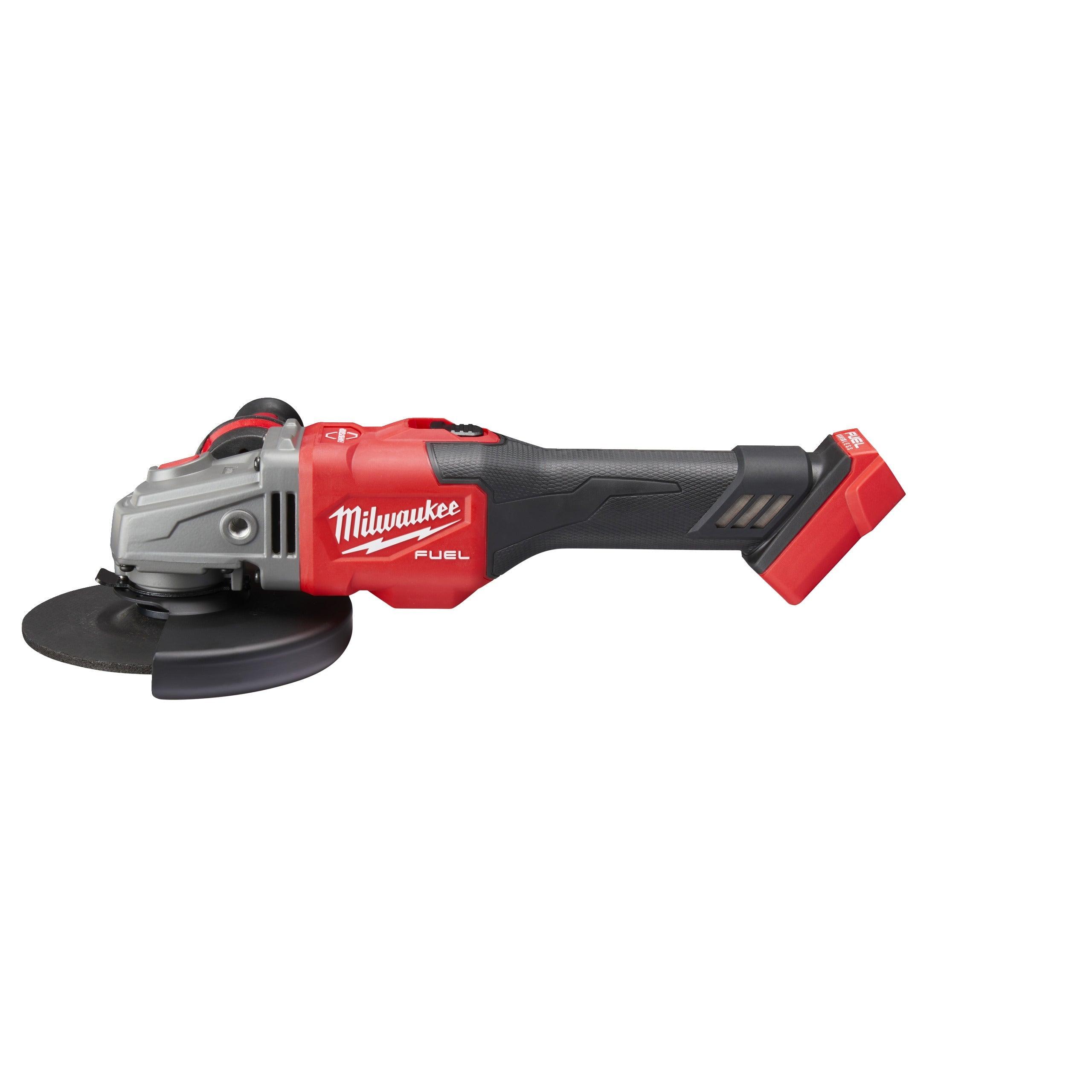 Polizor unghiular de înaltă performanță, de 125 mm, cu frânare, cu schimbător lateral, M18 FUEL™ Milwaukee M18FHSAG125XB-0, cod 4933471075, fără acumulator, fără încărcător, fără cutie - BIG STORE (Dynamic Tools SRL)