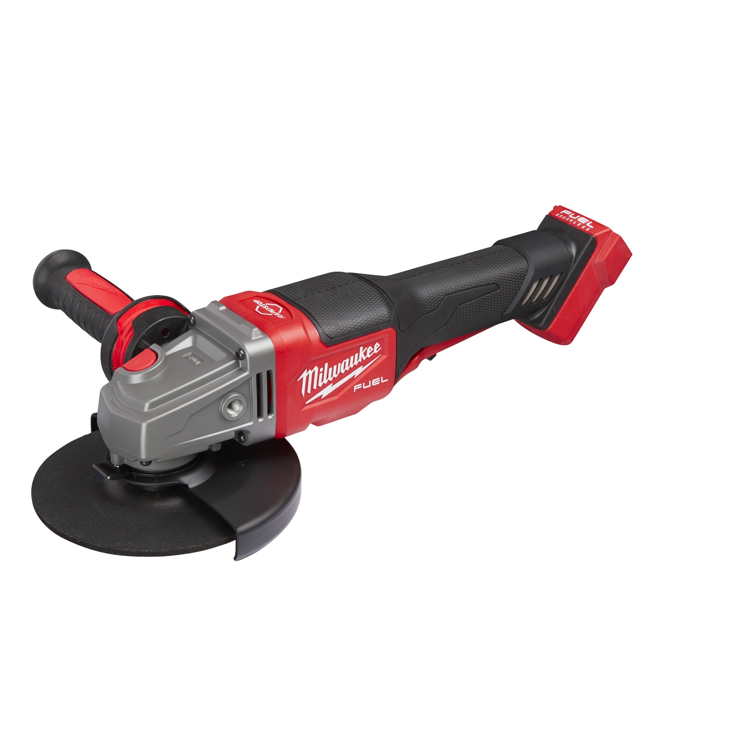 Polizor unghiular de înaltă performanță, de 125 mm, cu frânare, cu comutator tip clapetă, M18 FUEL™ Milwaukee M18FHSAG125XPDB-0X, cod 4933471078, fără acumulator, fără încărcător, cutie HD - BIG STORE (Dynamic Tools SRL)