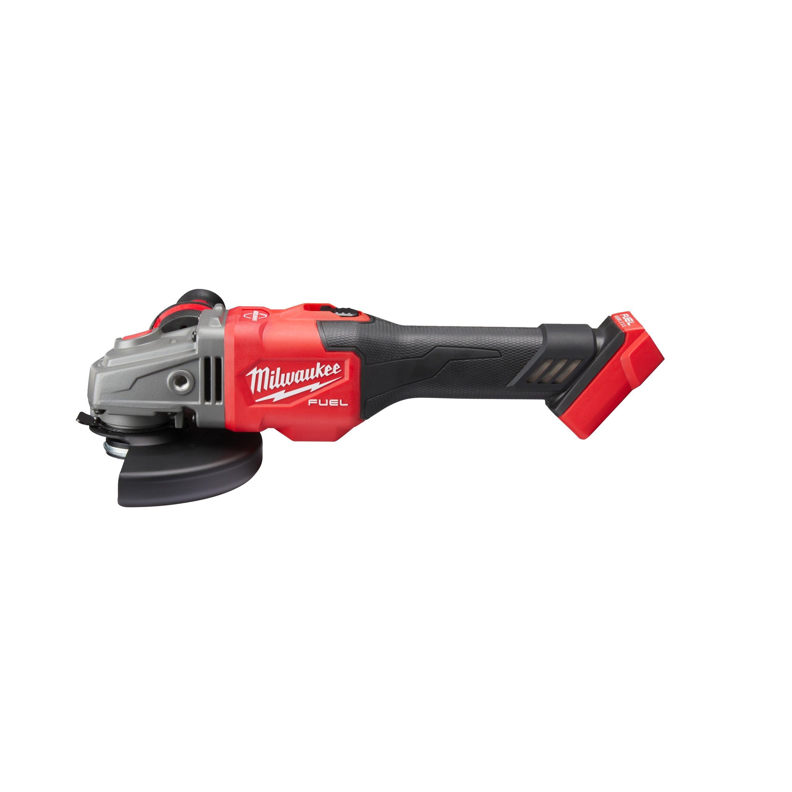 Polizor unghiular de înaltă performanță, de 150 mm, cu frânare, cu schimbător lateral, M18 FUEL™ Milwaukee M18FHSAG150XB-0X, cod 4933471084, fără acumulator, fără încărcător, cutie HD - BIG STORE (Dynamic Tools SRL)