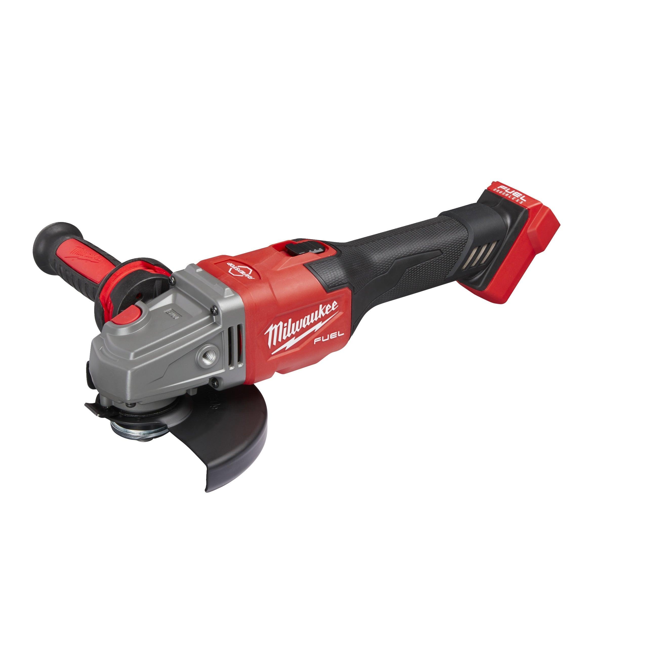 Polizor unghiular de înaltă performanță, de 150 mm, cu frânare, cu schimbător lateral, M18 FUEL™ Milwaukee M18FHSAG150XB-0X, cod 4933471084, fără acumulator, fără încărcător, cutie HD - BIG STORE (Dynamic Tools SRL)