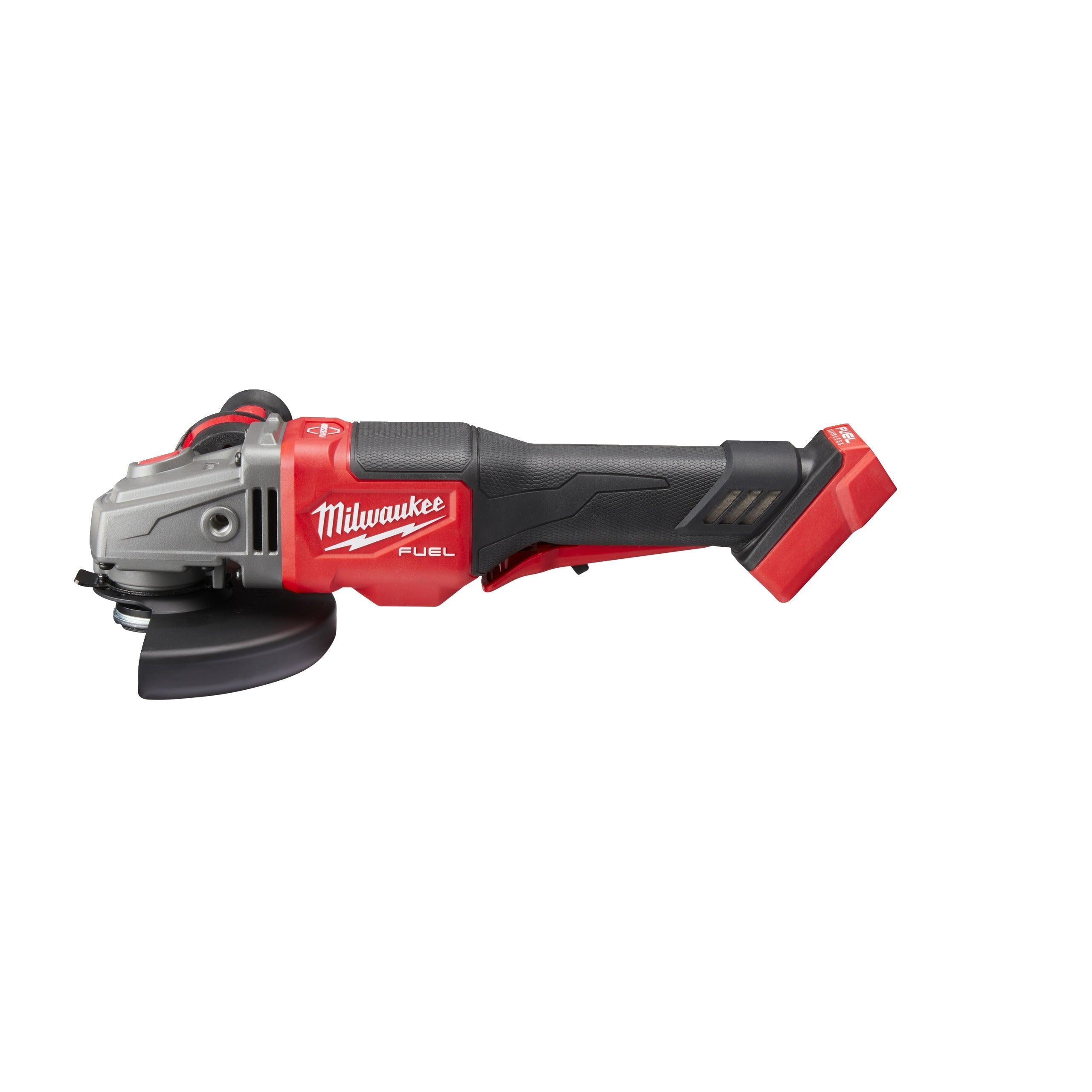 Polizor unghiular de înaltă performanță, de 150 mm, cu frânare, cu comutator tip clapetă, M18 FUEL™ Milwaukee M18FHSAG150XPDB-0X, cod 4933471085, fără acumulator, fără încărcător, cutie HD - BIG STORE (Dynamic Tools SRL)