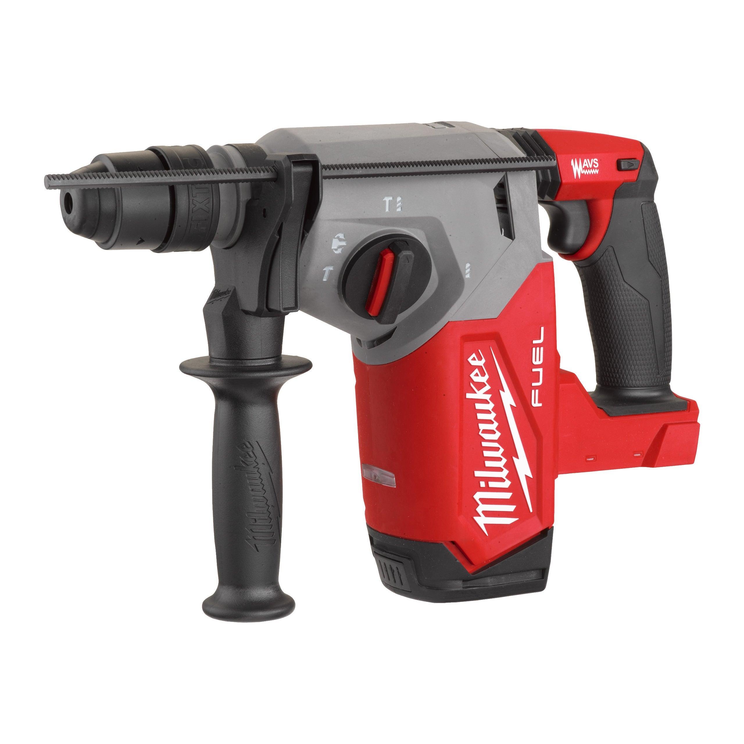 Ciocan rotopercutor SDS-Plus 26 mm cu 4 funcții și mandrină FIXTEC™ M18 FUEL™ Milwaukee M18FHX-0, fără acumulator, fără încărcător, fără cutie, cod 4933478887 - BIG STORE (Dynamic Tools SRL)