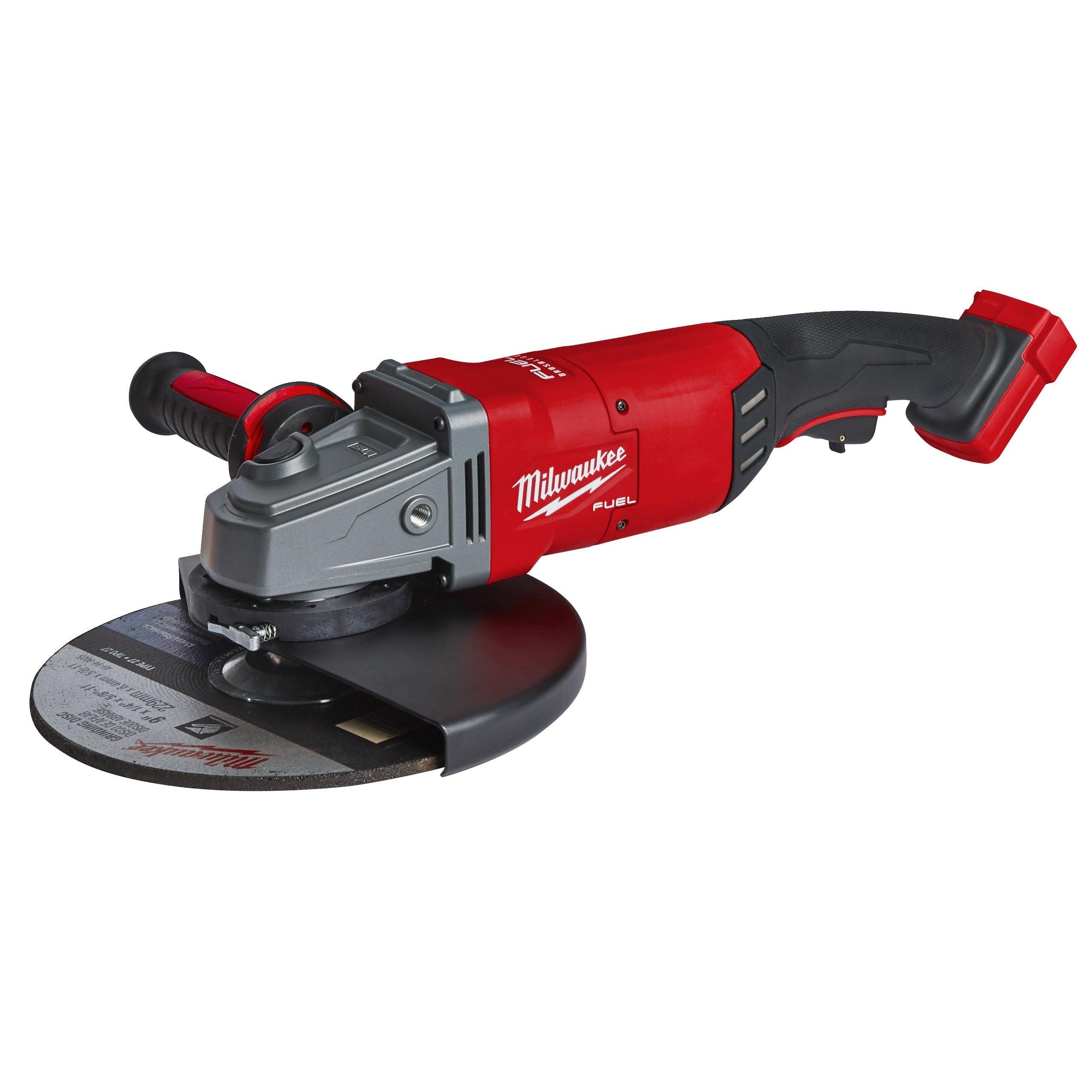 Polizor unghiular 230 mm cu comutator tip clapetă M18 FUEL™ Milwaukee M18FLAG230XPDB-0C, cod 4933464114, fără acumulator, fără încărcător, cutie plastic - BIG STORE (Dynamic Tools SRL)