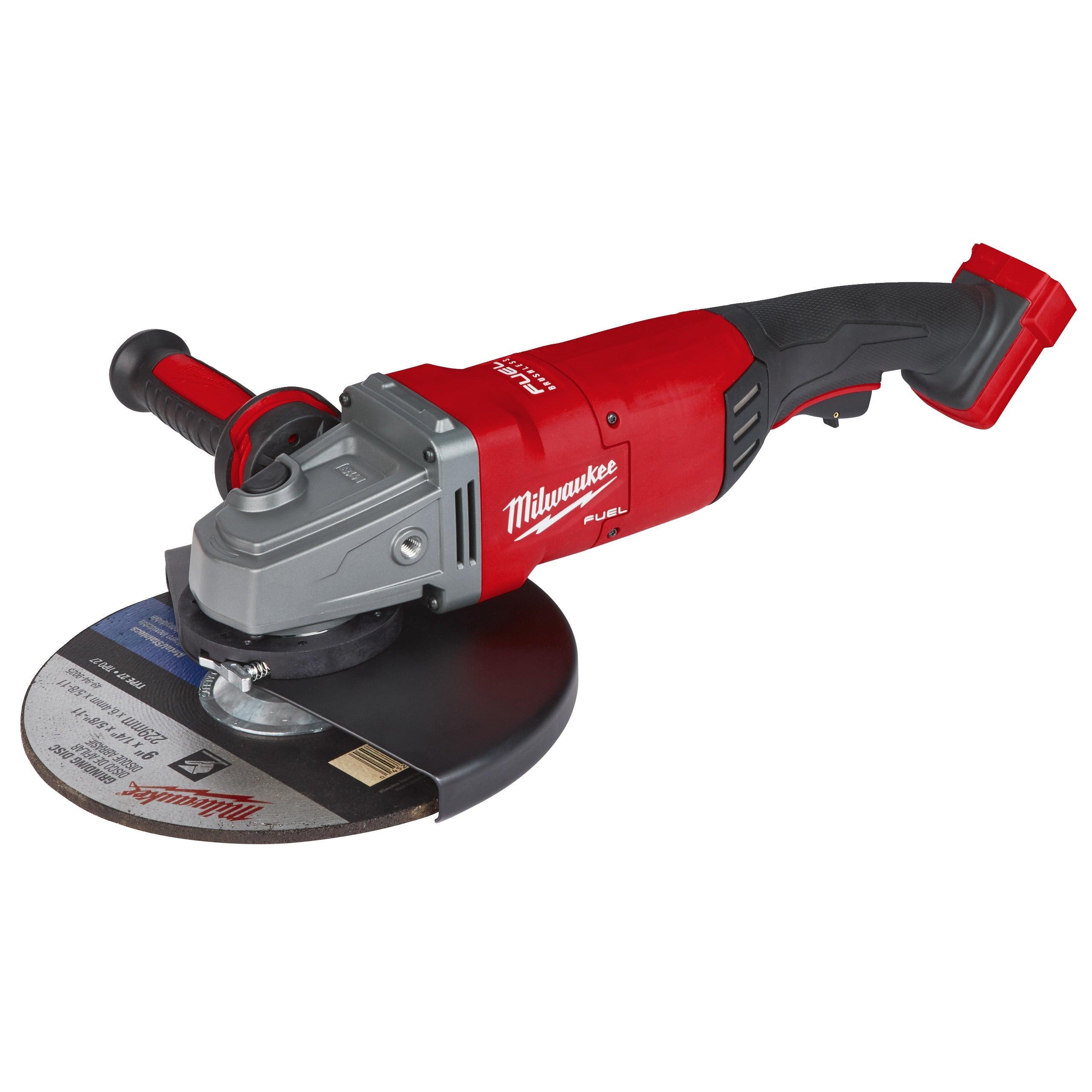 Polizor unghiular 230 mm cu comutator tip clapetă M18 FUEL™ Milwaukee M18FLAG230XPDB-0C, cod 4933464114, fără acumulator, fără încărcător, cutie plastic - BIG STORE (Dynamic Tools SRL)