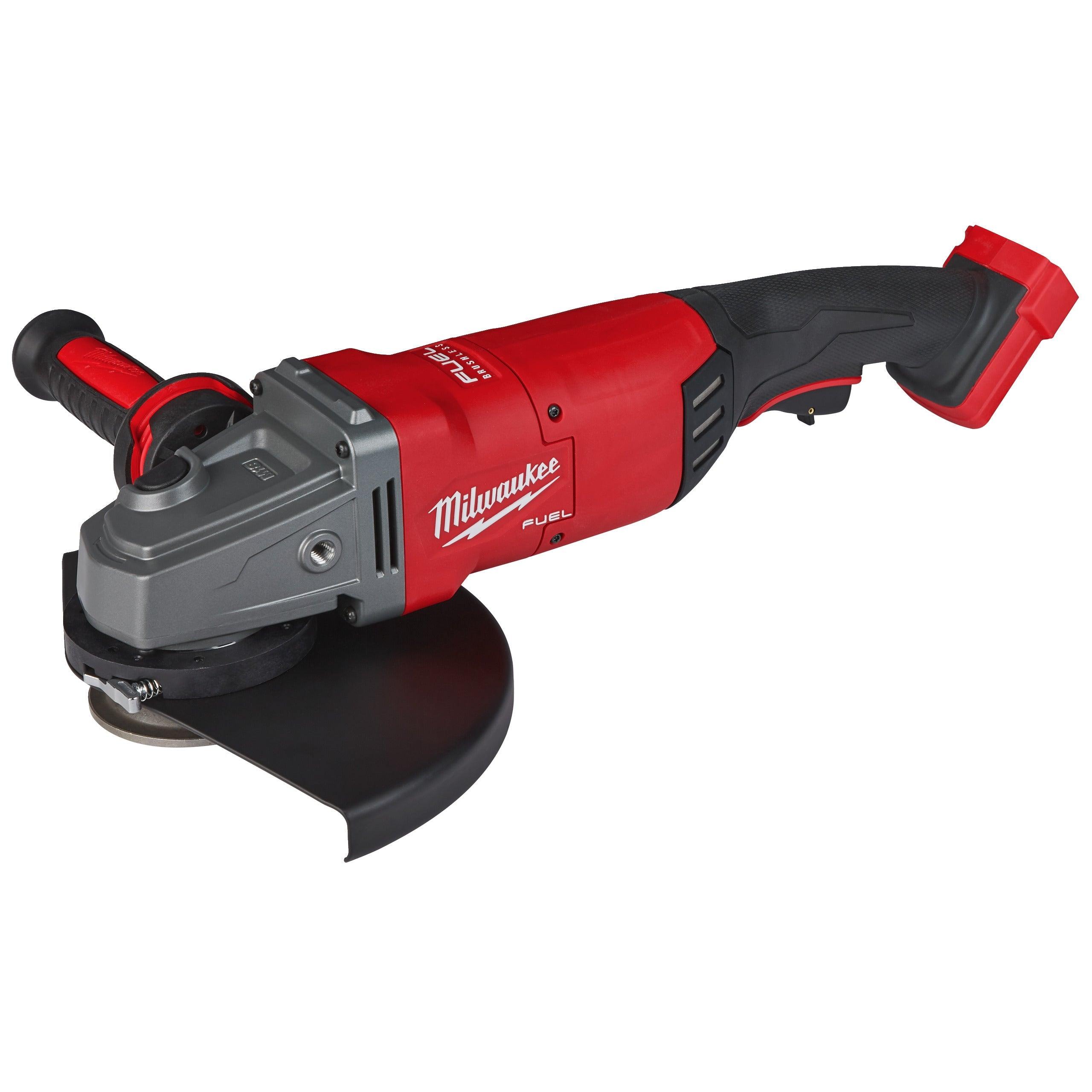 Polizor unghiular 230 mm cu comutator tip clapetă M18 FUEL™ Milwaukee M18FLAG230XPDB-0C, cod 4933464114, fără acumulator, fără încărcător, cutie plastic - BIG STORE (Dynamic Tools SRL)