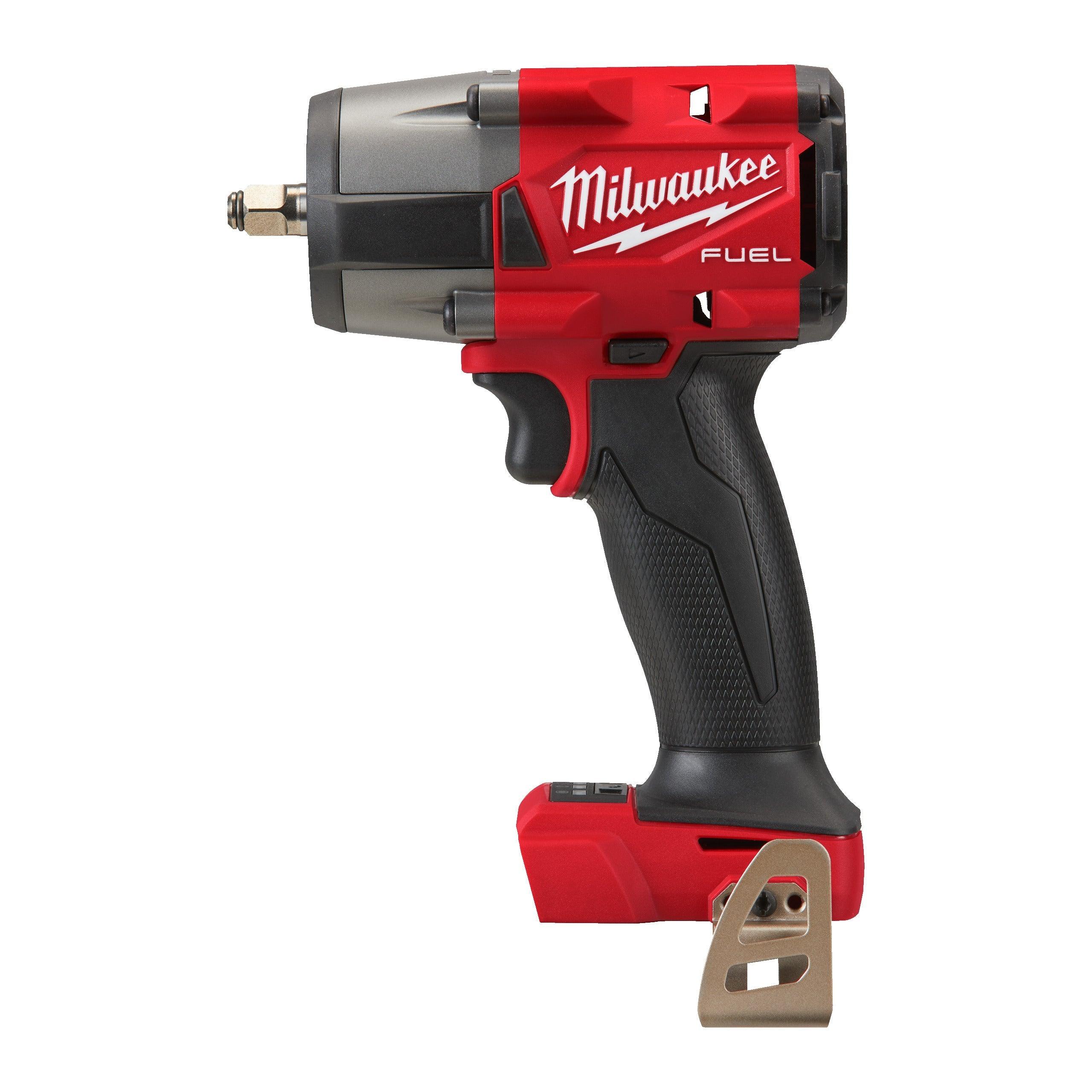 Cheie de impact Milwaukee 3/8″ 745Nm 18V M18FMTIW2F38-0X, M18 FUEL™, cuplu mediu și inel de fixare, cod 4933479153, fără acumulator, fără încărcător, cutie HD - BIG STORE (Dynamic Tools SRL)