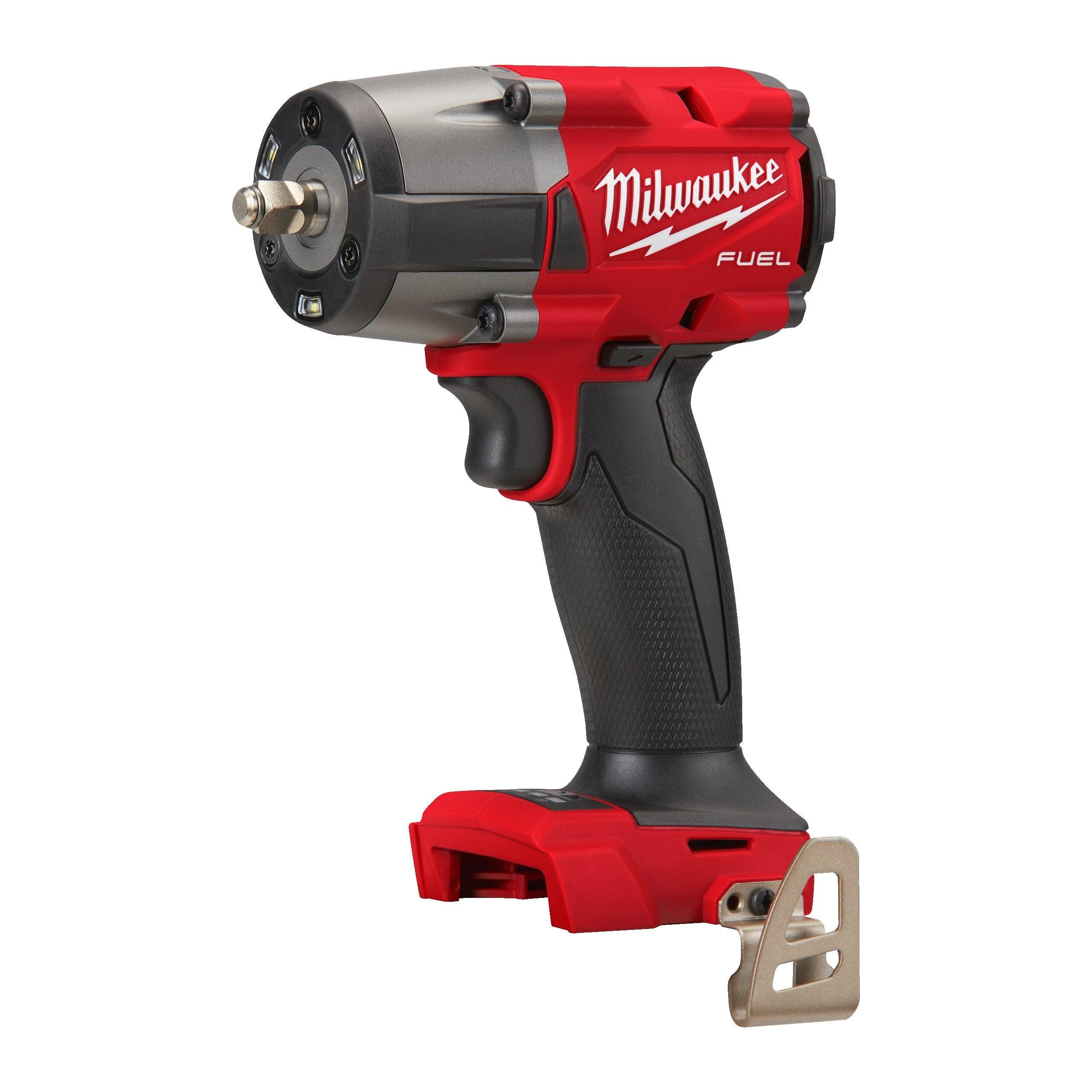 Cheie de impact Milwaukee 3/8″ 745Nm 18V M18FMTIW2F38-0X, M18 FUEL™, cuplu mediu și inel de fixare, cod 4933479153, fără acumulator, fără încărcător, cutie HD - BIG STORE (Dynamic Tools SRL)