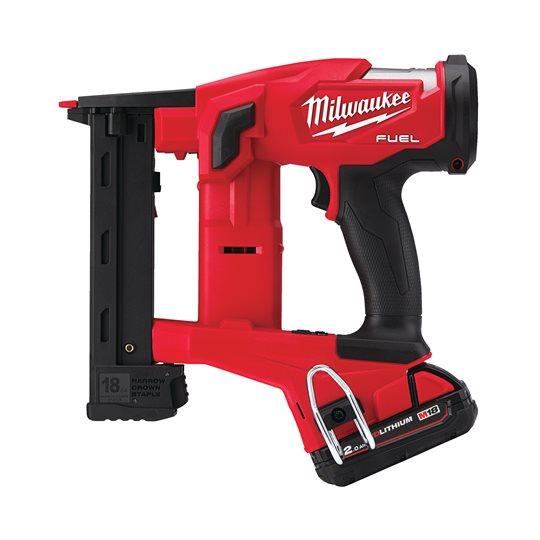 Pistol de capsat, 18V, Milwaukee M18FNCS18GS-202X, cod 4933471940 - BIG STORE (Dynamic Tools SRL)