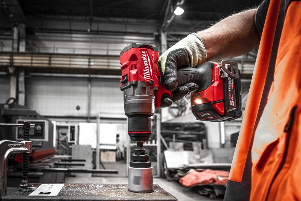 Mașină de găurit cu percuție Milwaukee M18 FPD3-0X FUEL™ , cuplu de 158 Nm, fără acumulator, fără încărcător, în cutie HD, cod 4933479859 - BIG STORE (Dynamic Tools SRL)