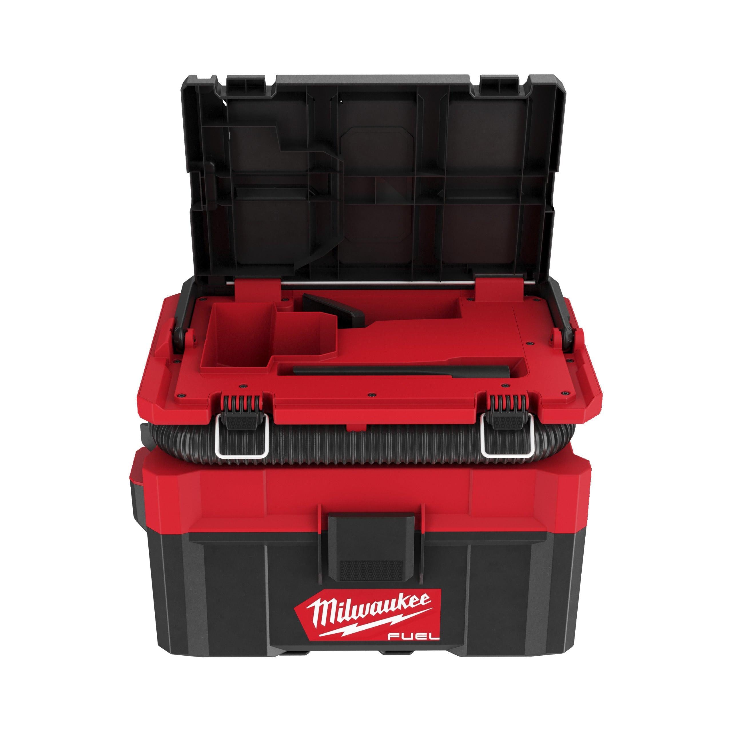 Aspirator umed/uscat M18 FUEL™ PACKOUT™ Milwaukee M18FPOVCL-0, cod 4933478187, fără acumulator, fără încărcător, fără cutie - BIG STORE (Dynamic Tools SRL)