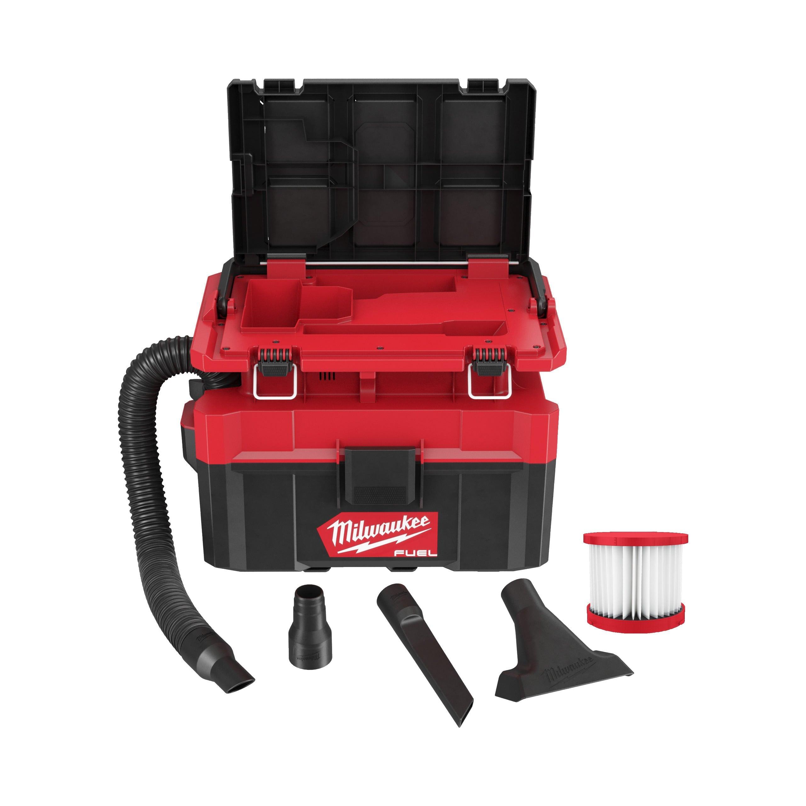 Aspirator umed/uscat M18 FUEL™ PACKOUT™ Milwaukee M18FPOVCL-0, cod 4933478187, fără acumulator, fără încărcător, fără cutie - BIG STORE (Dynamic Tools SRL)