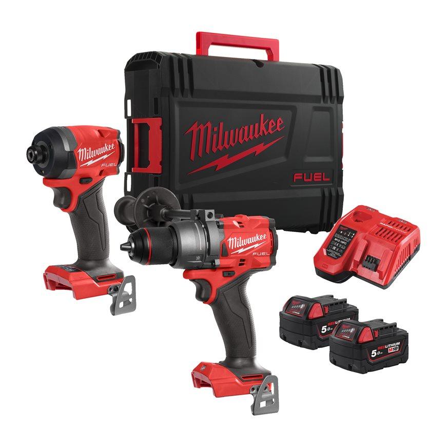 Set Milwaukee M18FPP2A3-502X POWER PACK IN2, cod 4933480873 - BIG STORE (Dynamic Tools SRL)