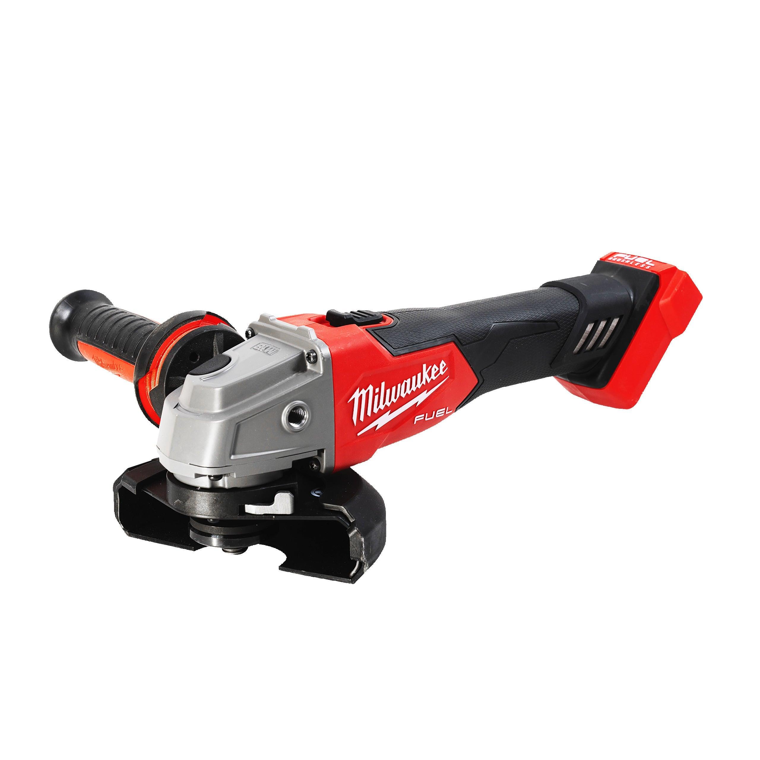 Polizor unghiular 115 mm cu comutator culisant M18 FUEL™ Milwaukee M18FSAG115X-0, cod 4933478772, fără acumulator, fără încărcător, fără cutie - BIG STORE (Dynamic Tools SRL)