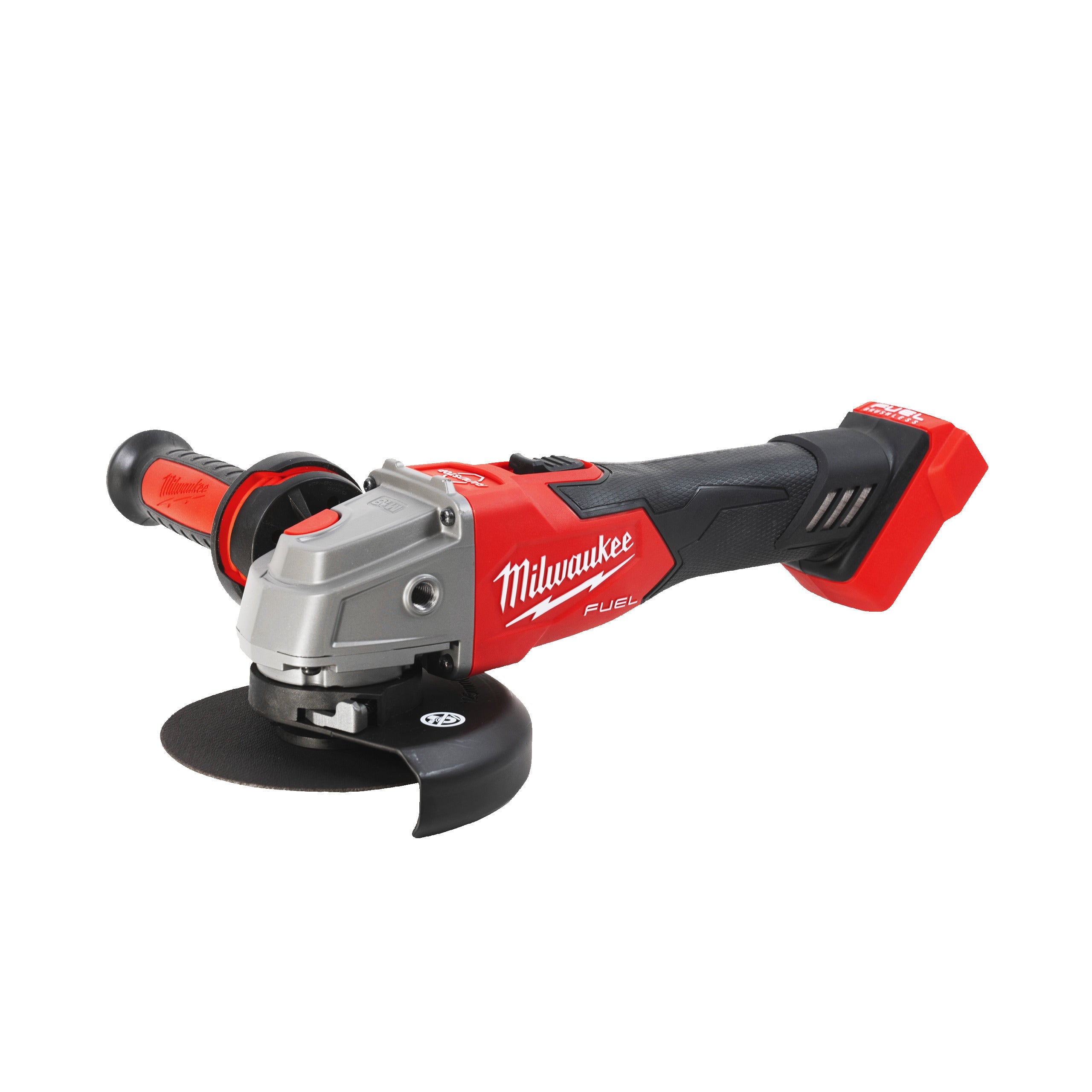 Polizor unghiular 125 mm cu frânare și comutator culisant M18 FUEL™ Milwaukee M18FSAG125XB-0X, cod 4933478429, fără acumulator, fără încărcător, cutie HD - BIG STORE (Dynamic Tools SRL)