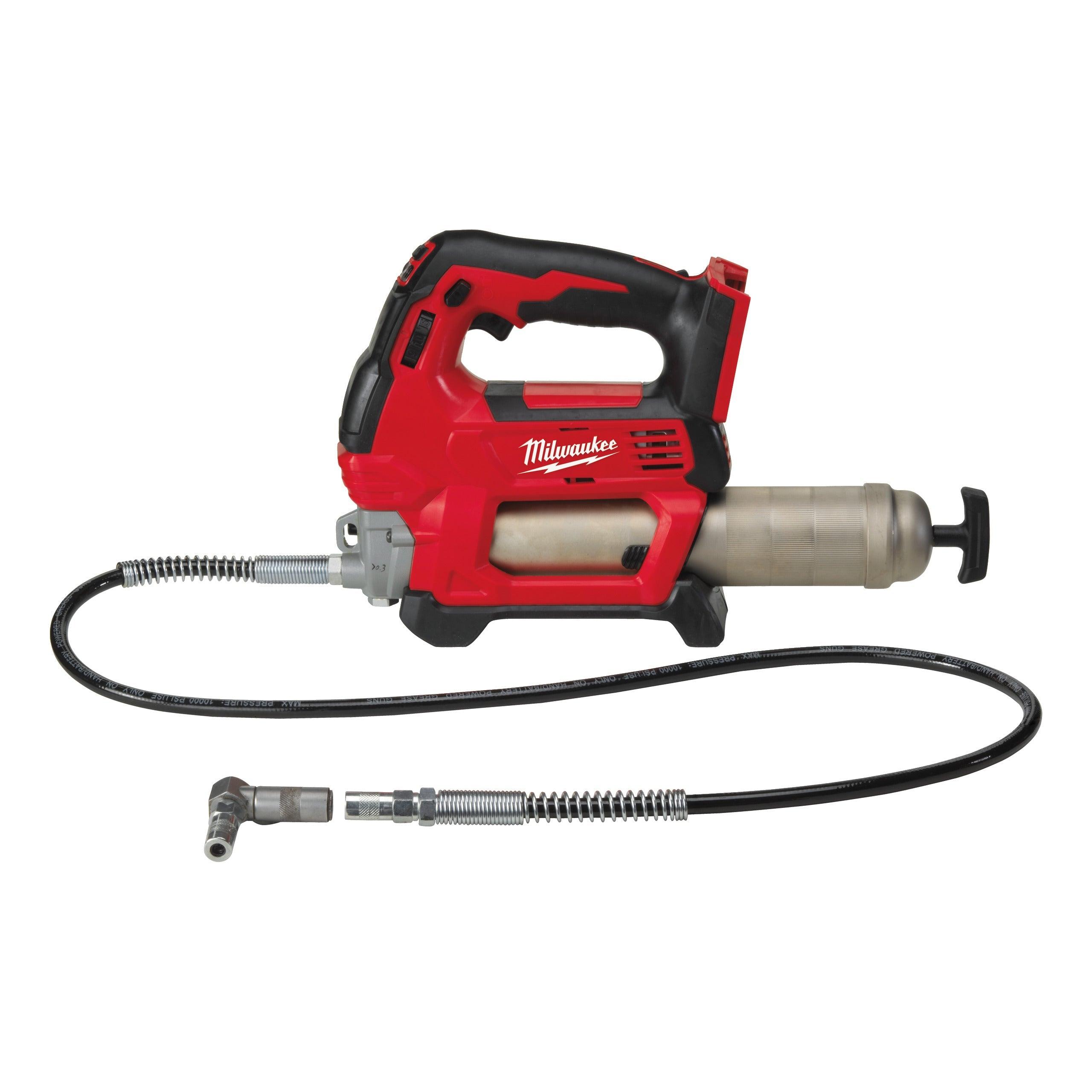 Pistol pentru gresat M18™ Milwaukee M18GG-0, fără acumulator, fără încărcător, cod 4933440493 - BIG STORE (Dynamic Tools SRL)
