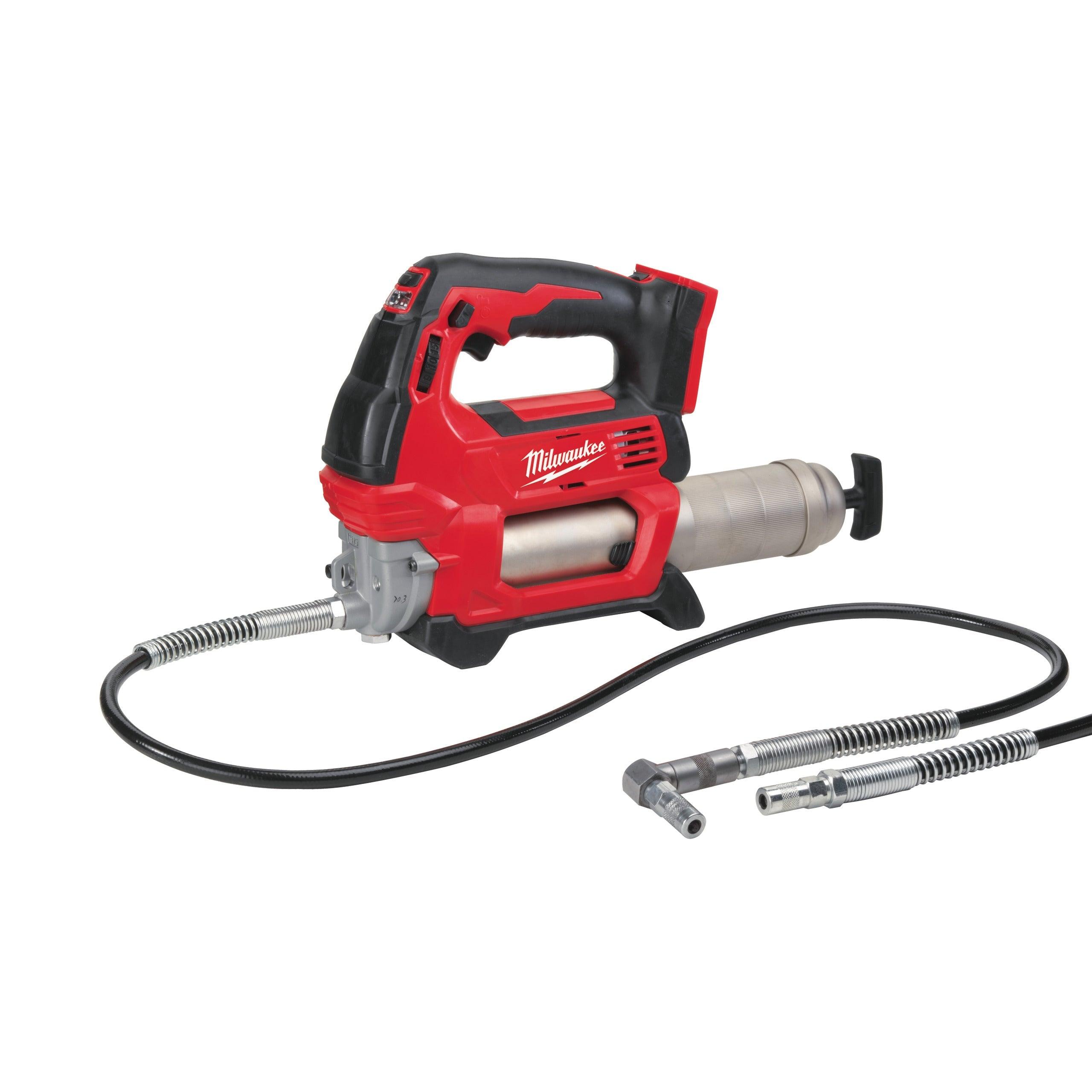 Pistol pentru gresat M18™ Milwaukee M18GG-0, fără acumulator, fără încărcător, cod 4933440493 - BIG STORE (Dynamic Tools SRL)